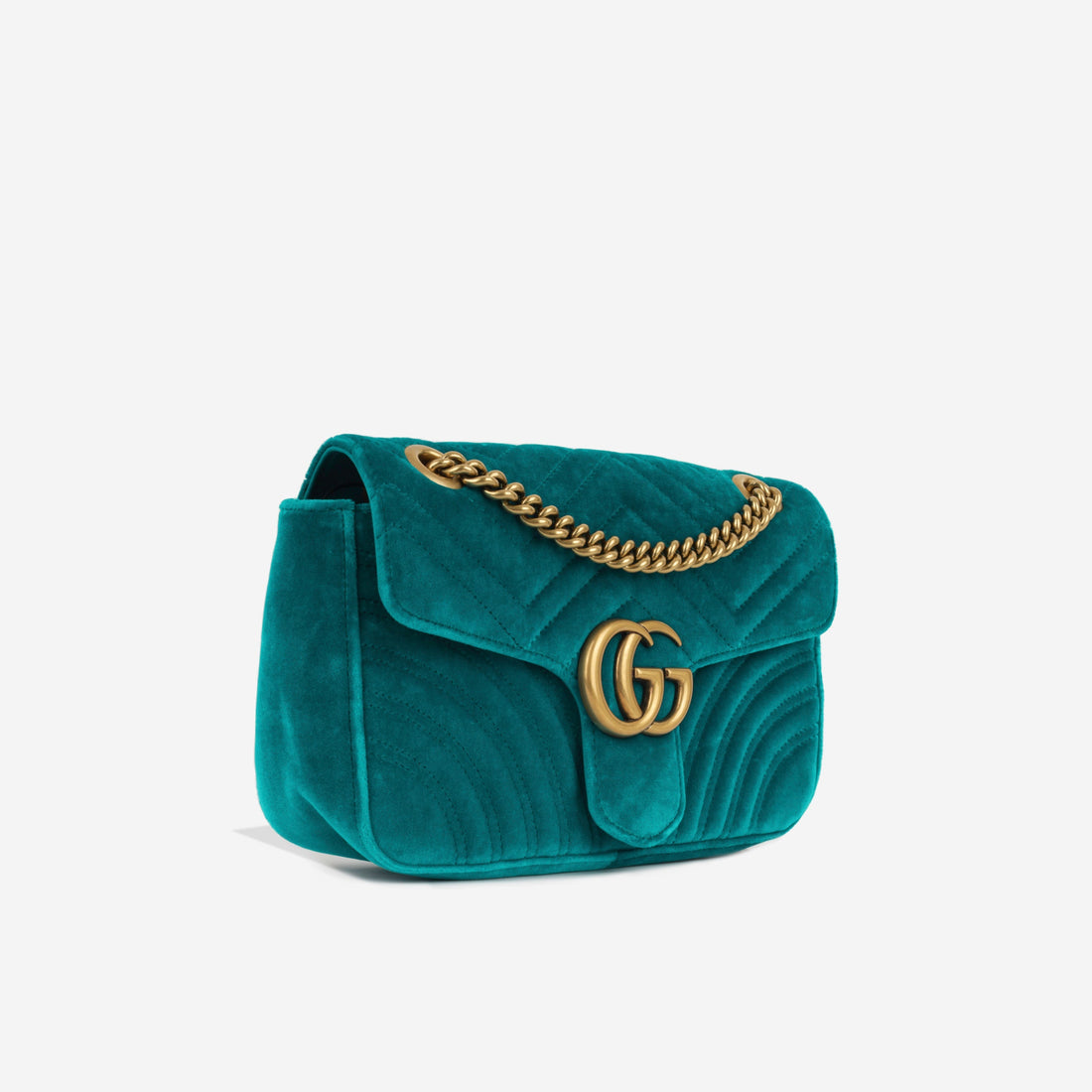 Gucci Small Marmont Bag - Velvet