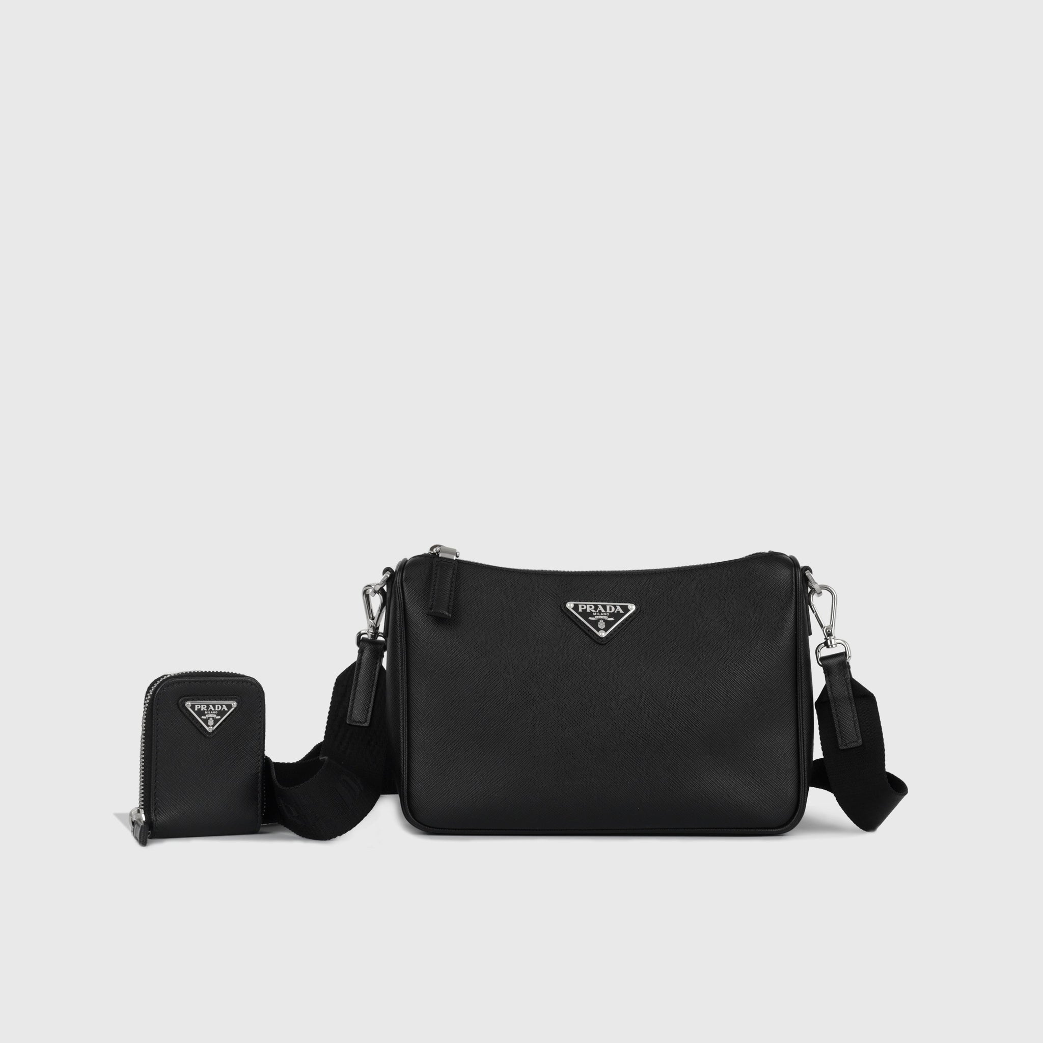 Prada Saffiano Leather Shoulder Bag