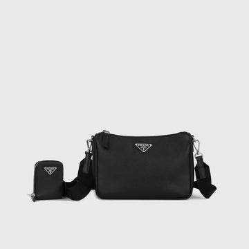 Prada Saffiano Leather Shoulder Bag