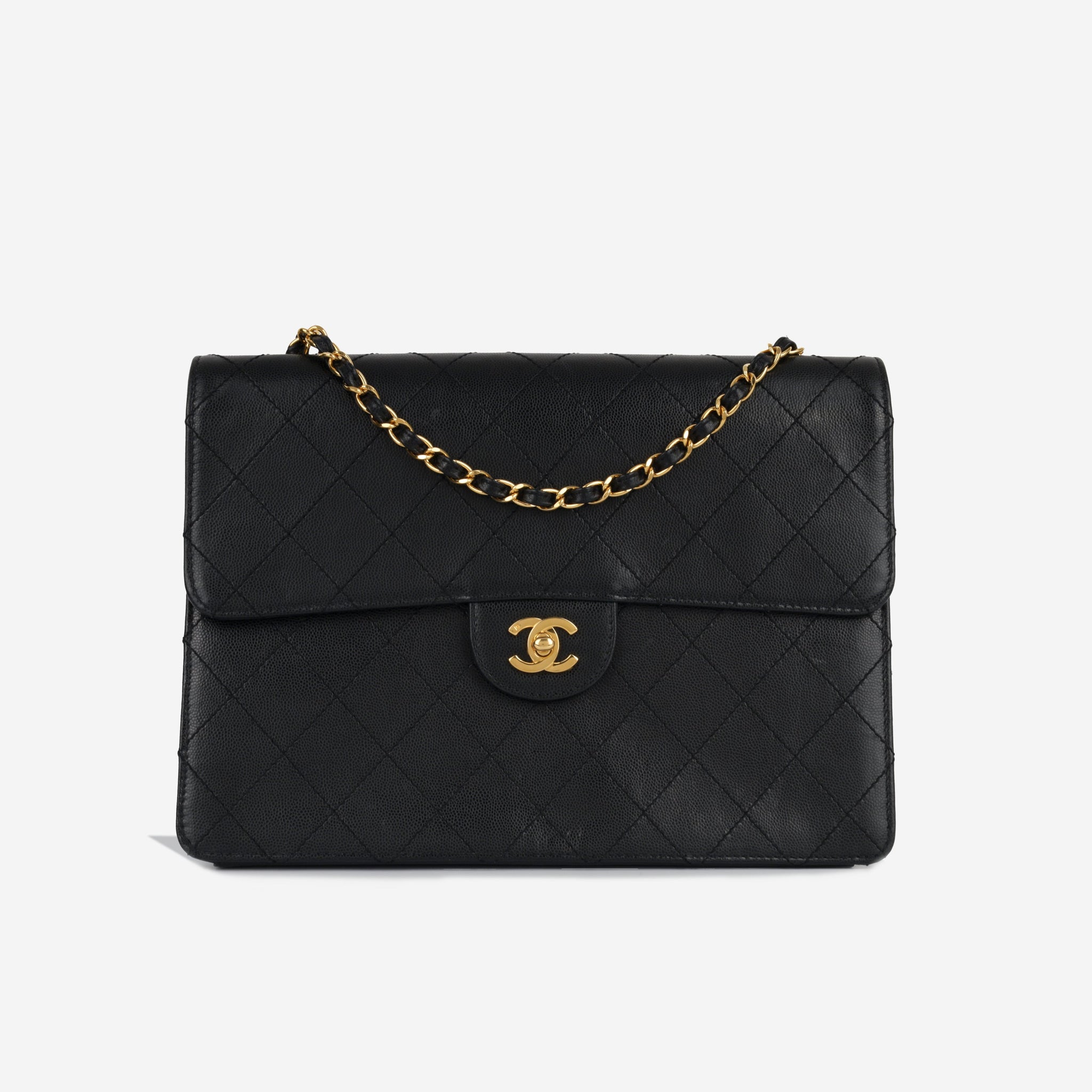 Chanel Vintage Single Jumbo Flap