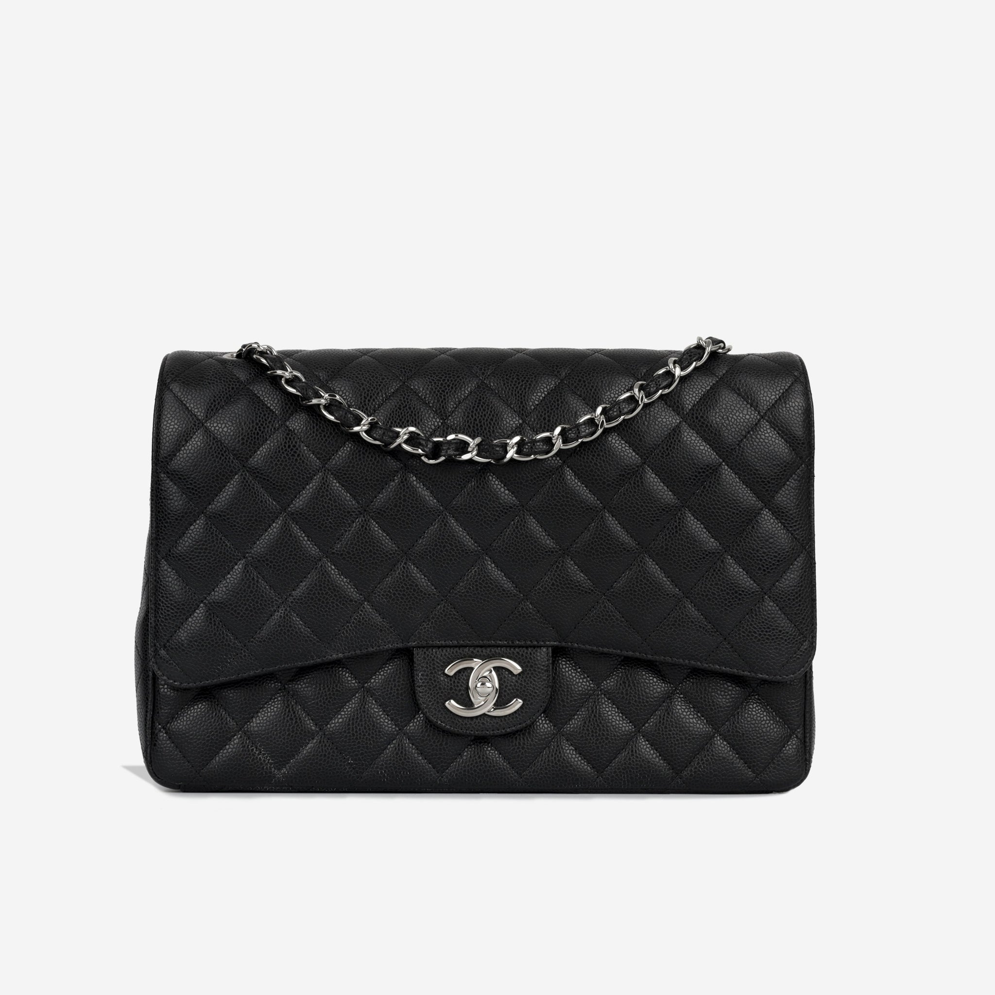 Chanel Maxi Classic Flap Black Caviar