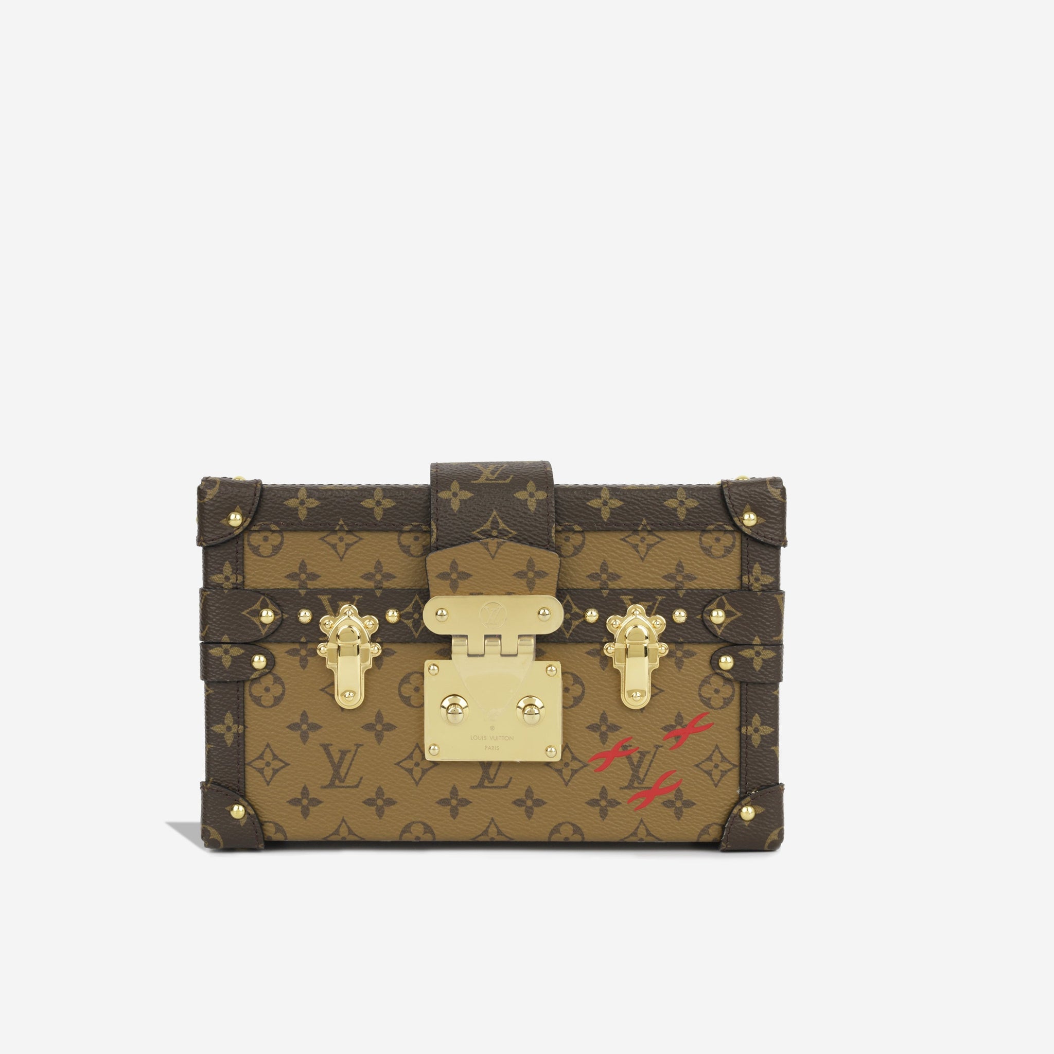 Louis Vuitton Petite Malle Monogram Reverse Canvas