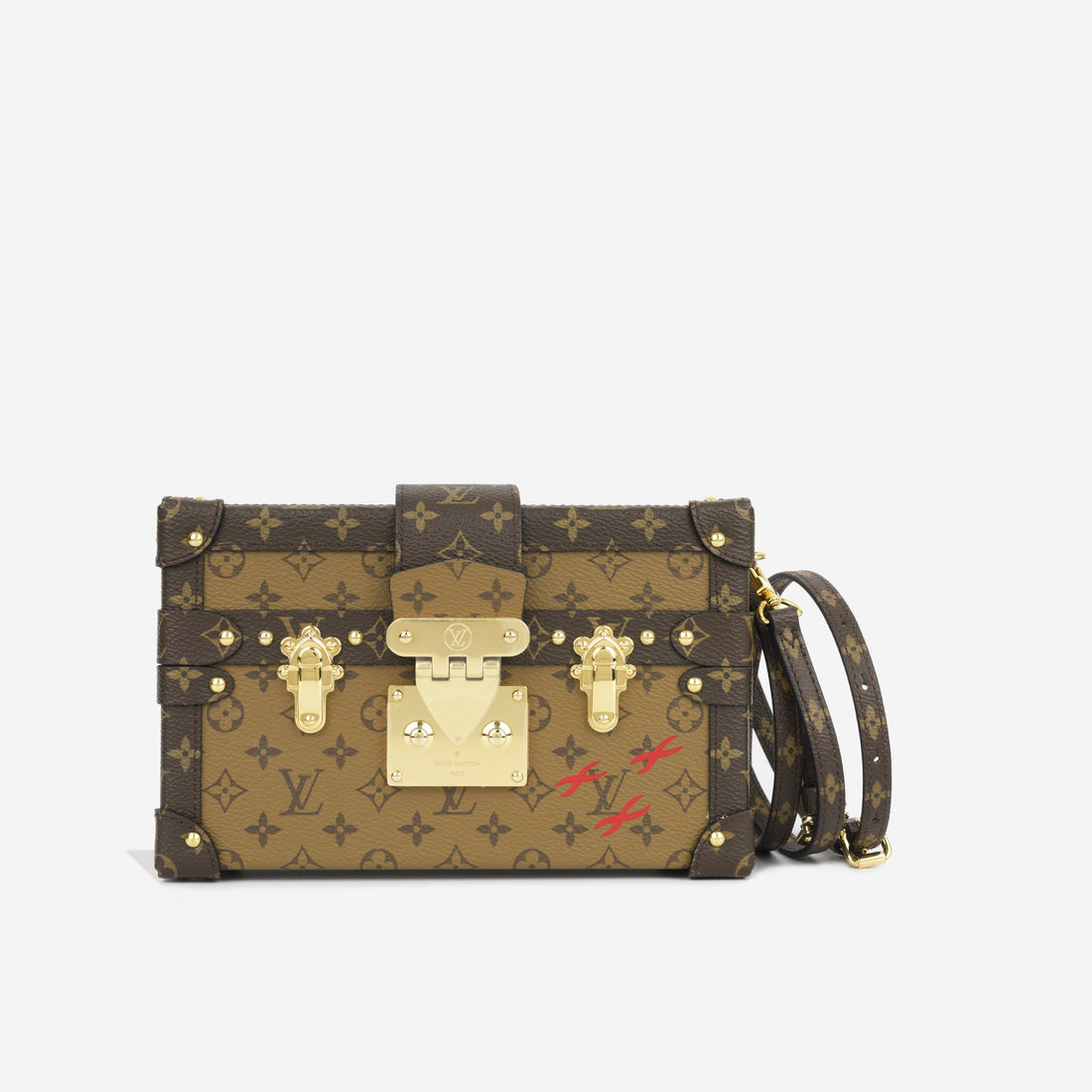 Louis Vuitton Petite Malle Monogram Reverse Canvas