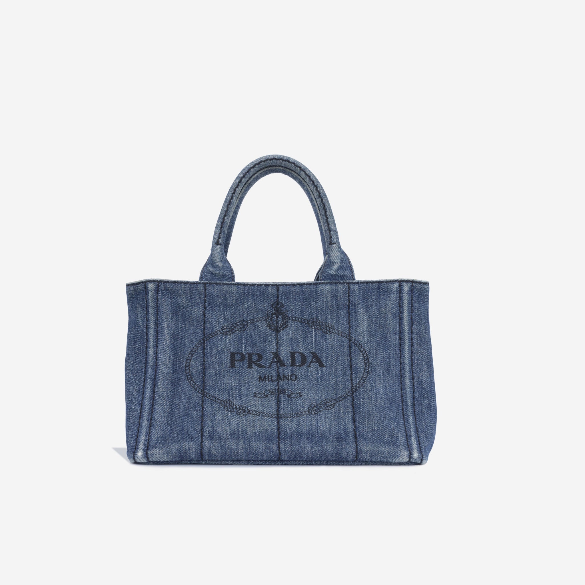 Prada Small Canapa Tote