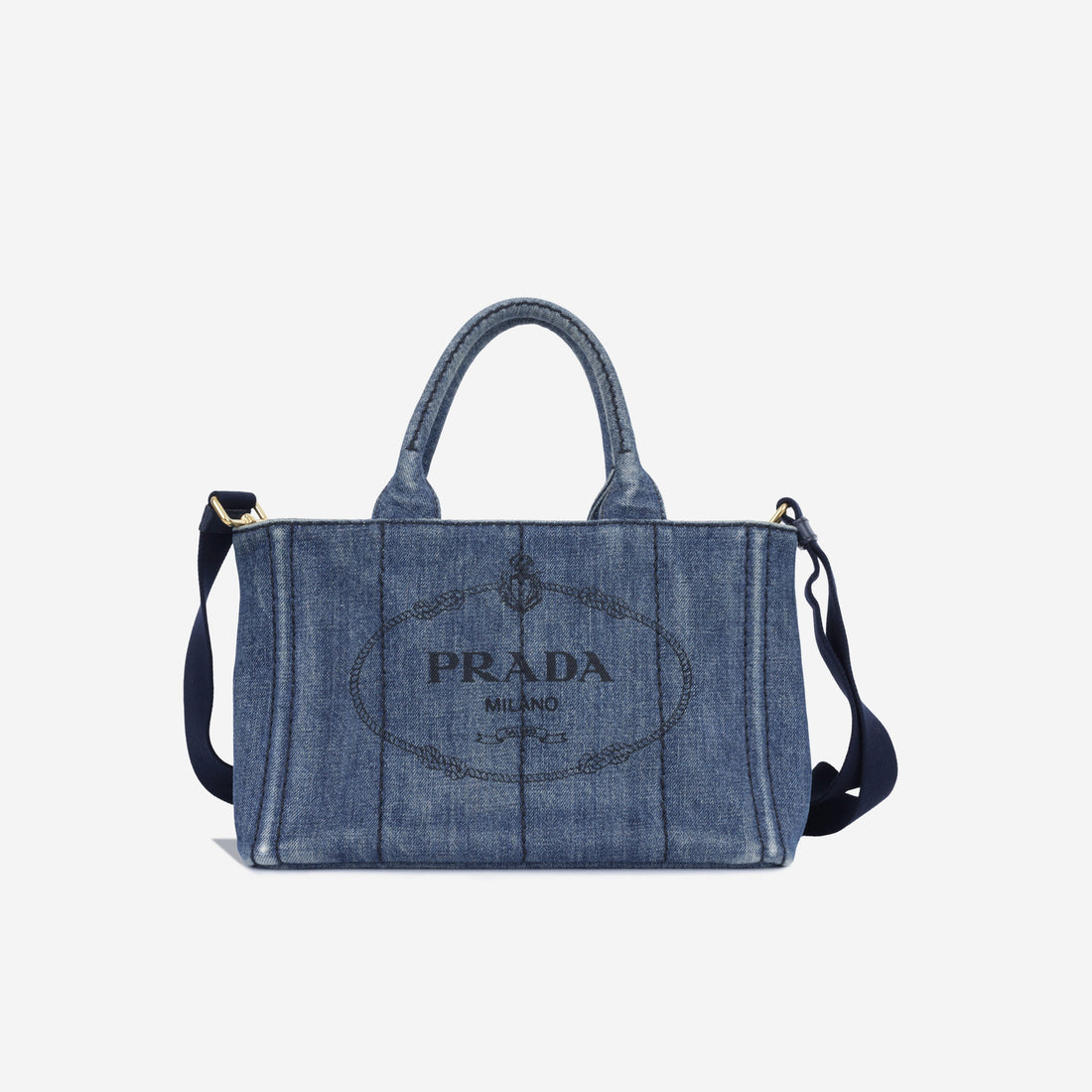 Prada Small Canapa Tote