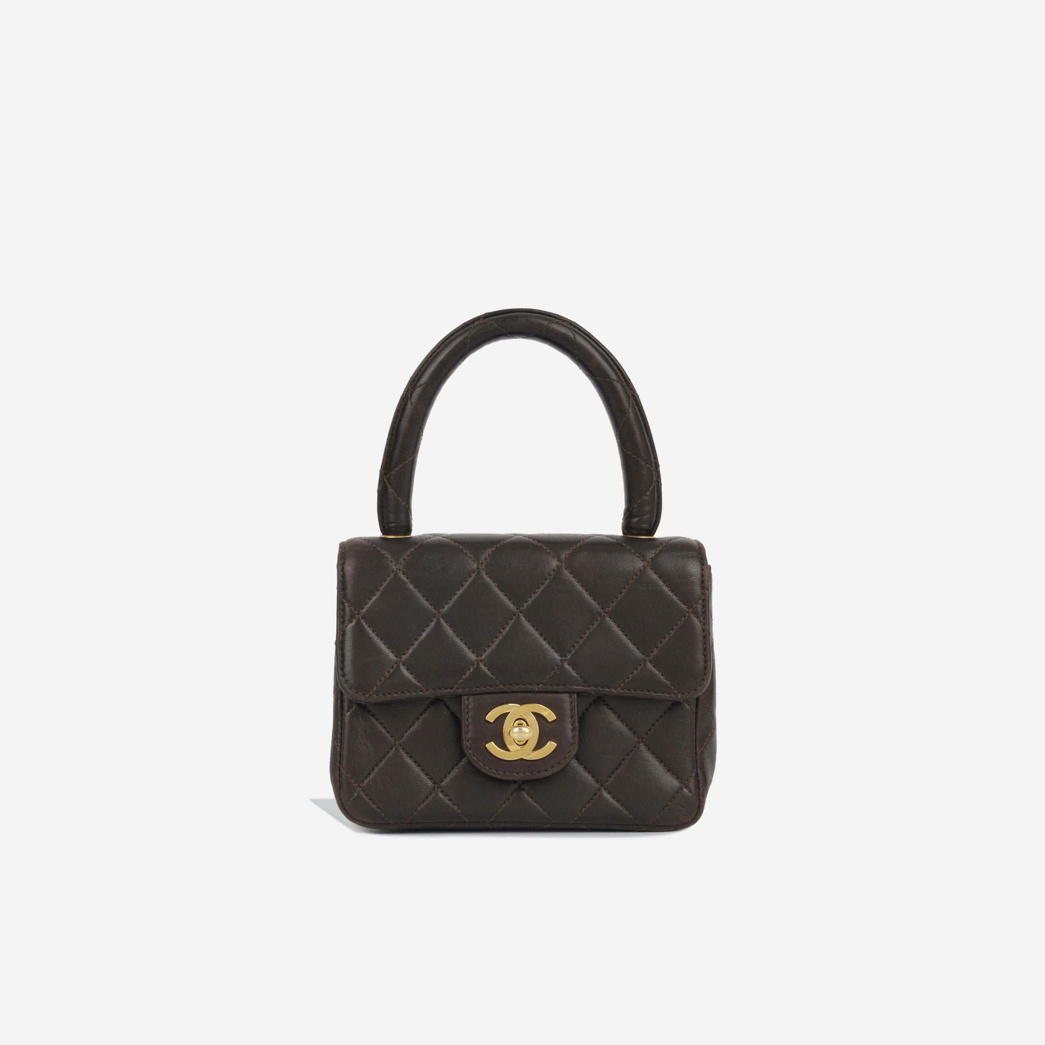 Chanel Vintage Micro Top Handle