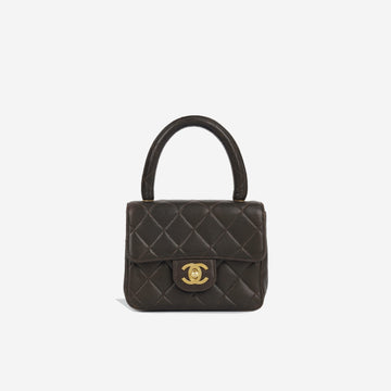 Chanel Vintage Micro Top Handle