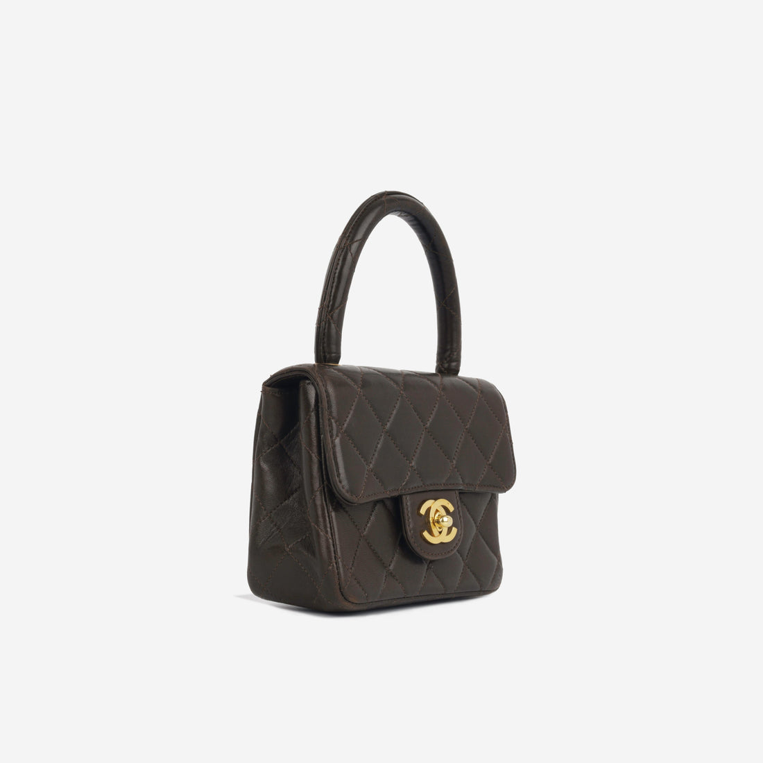 Chanel Vintage Micro Top Handle