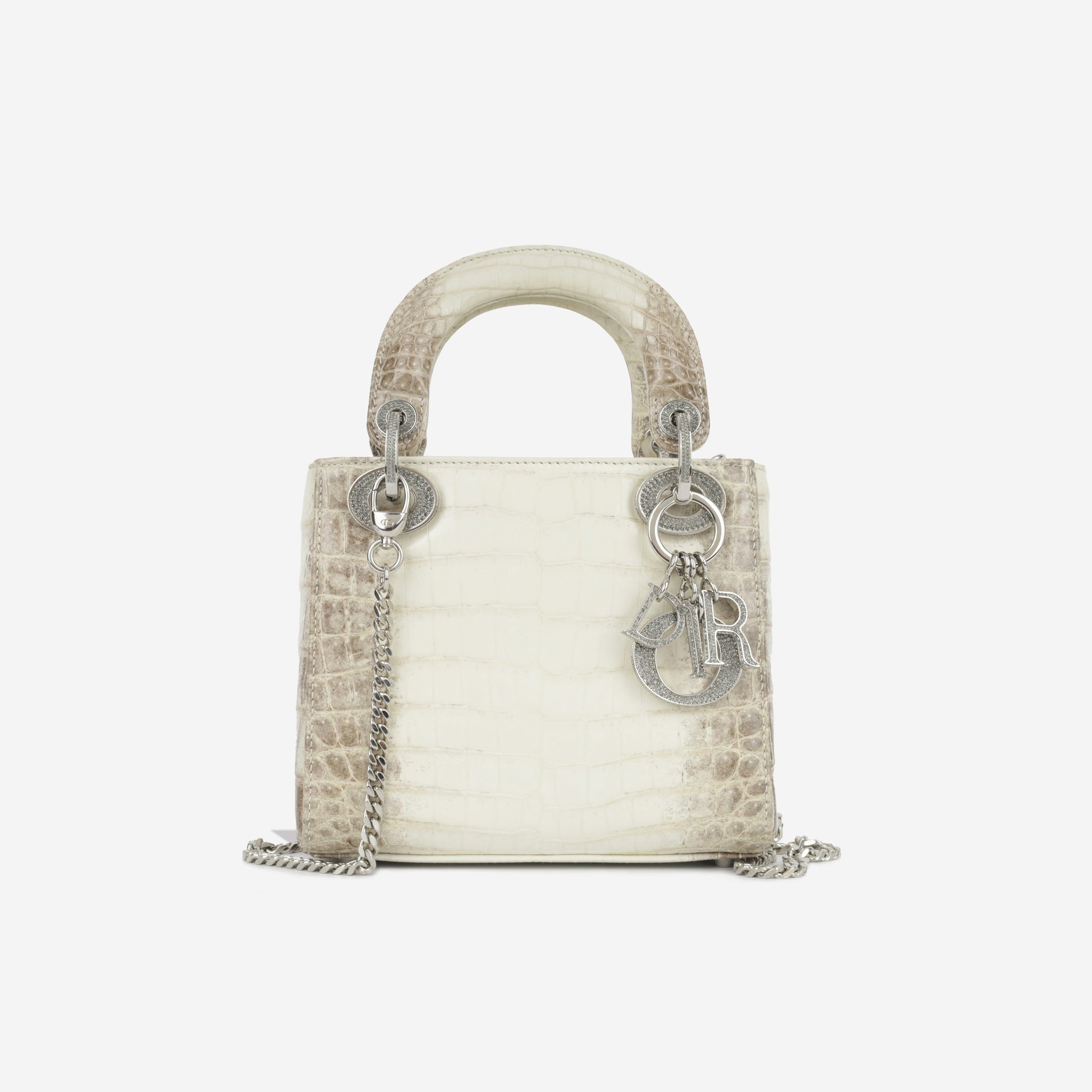 Christian Dior Mini Lady Dior Himalaya Crocodile Niloticus
