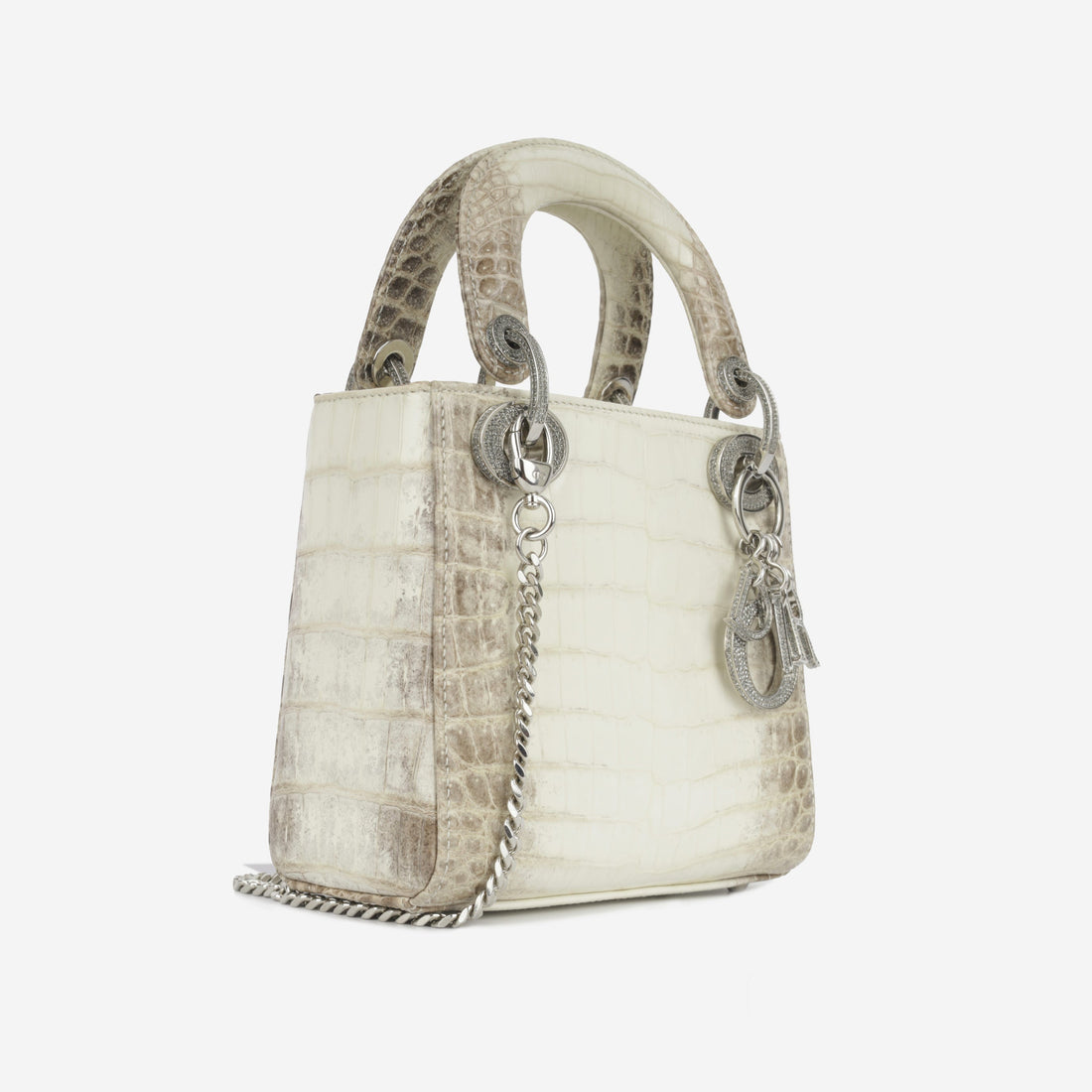 Christian Dior Mini Lady Dior Himalaya Crocodile Niloticus