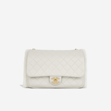 Chanel Muff Shearling Flap
