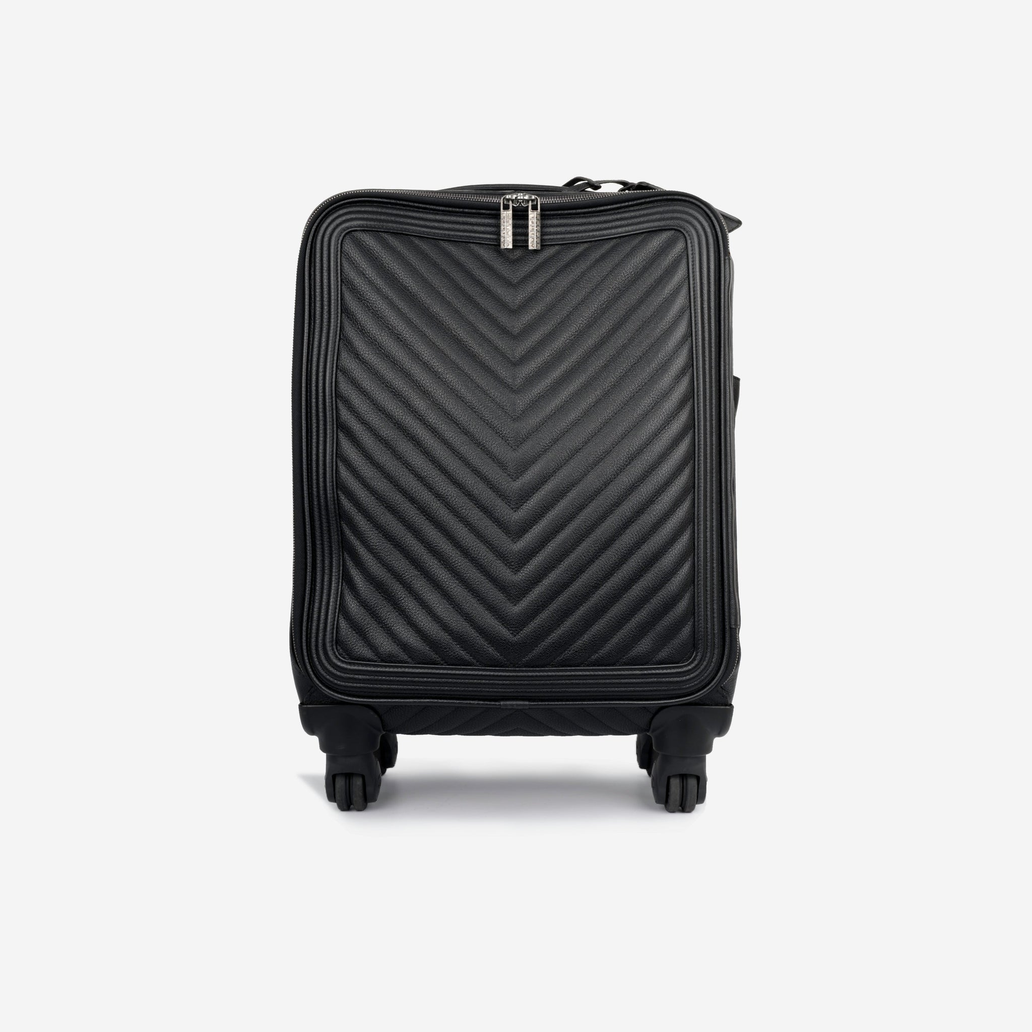 Chanel Trolley Case Black Caviar
