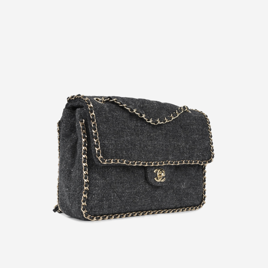 Chanel Coco Neige Chain Around Flap Bag