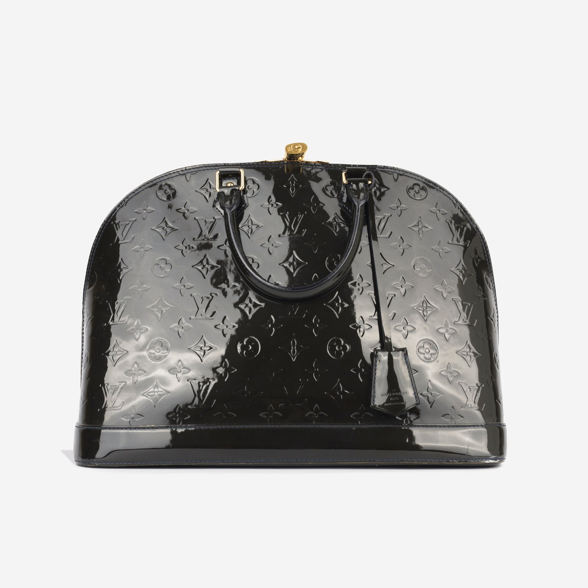 Louis Vuitton Alma GM Black Vernis