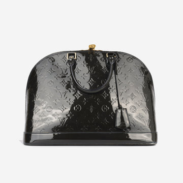 Louis Vuitton Alma GM Black Vernis