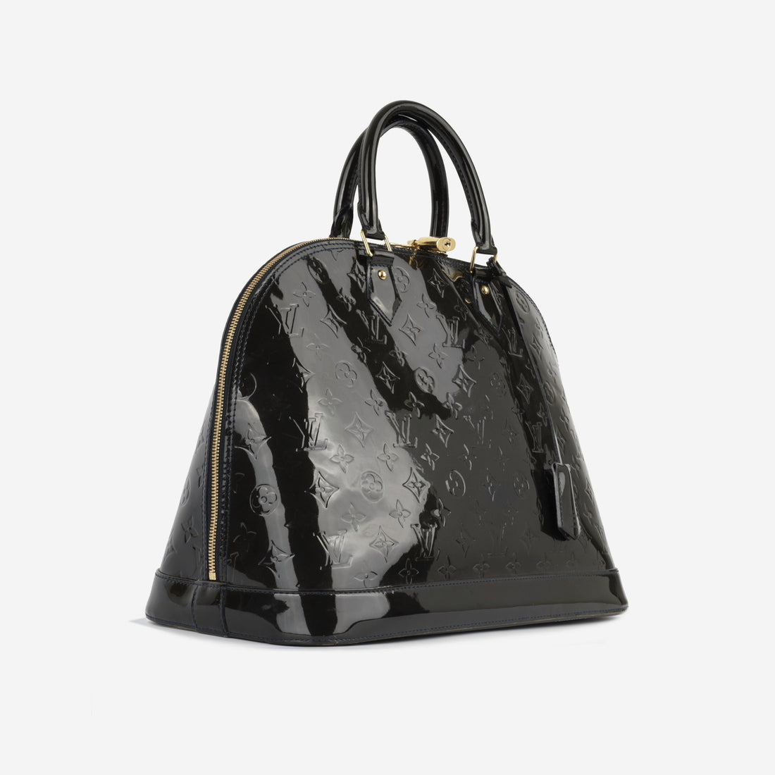 Louis Vuitton Alma GM Black Vernis
