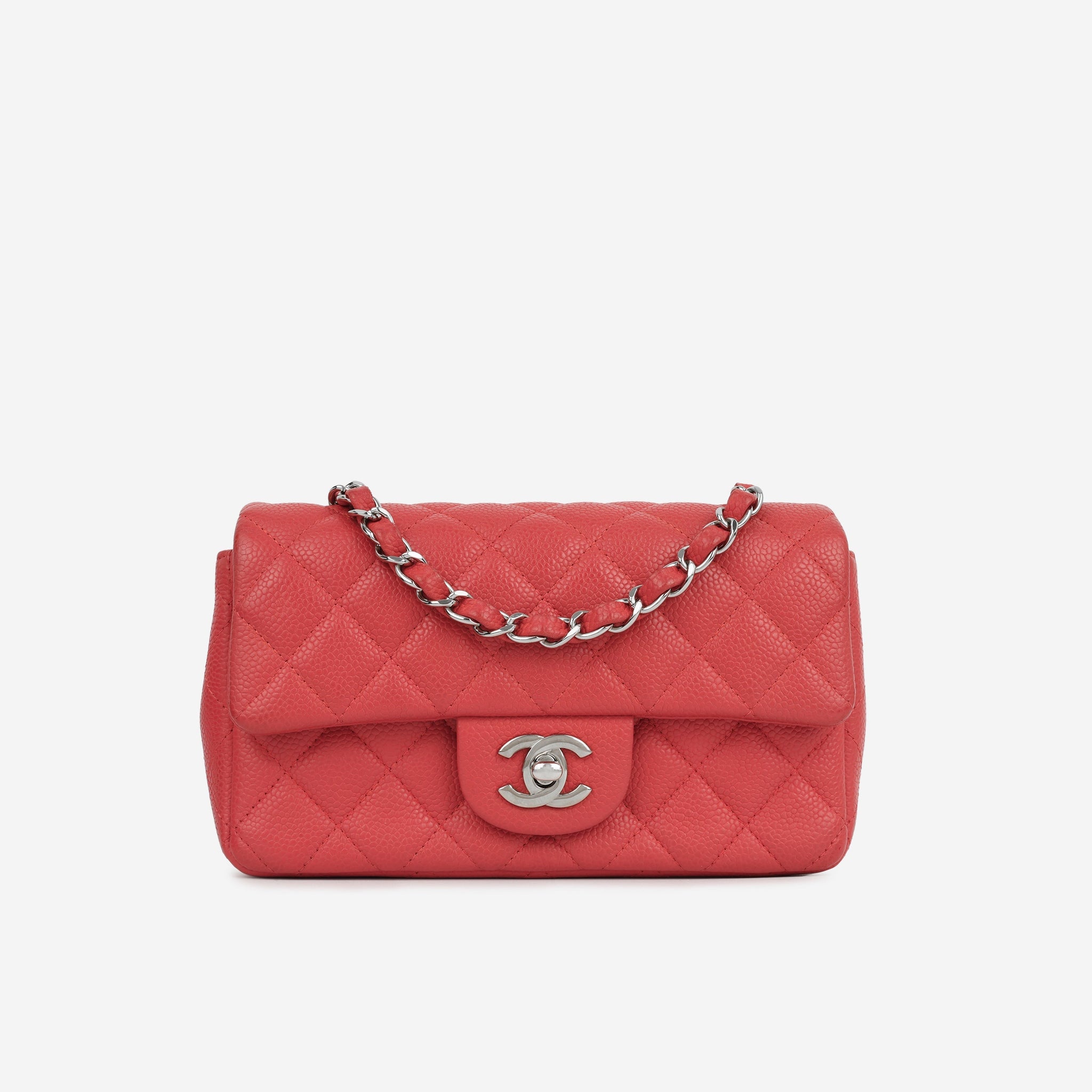 Chanel Mini Rectangular Pink / Red