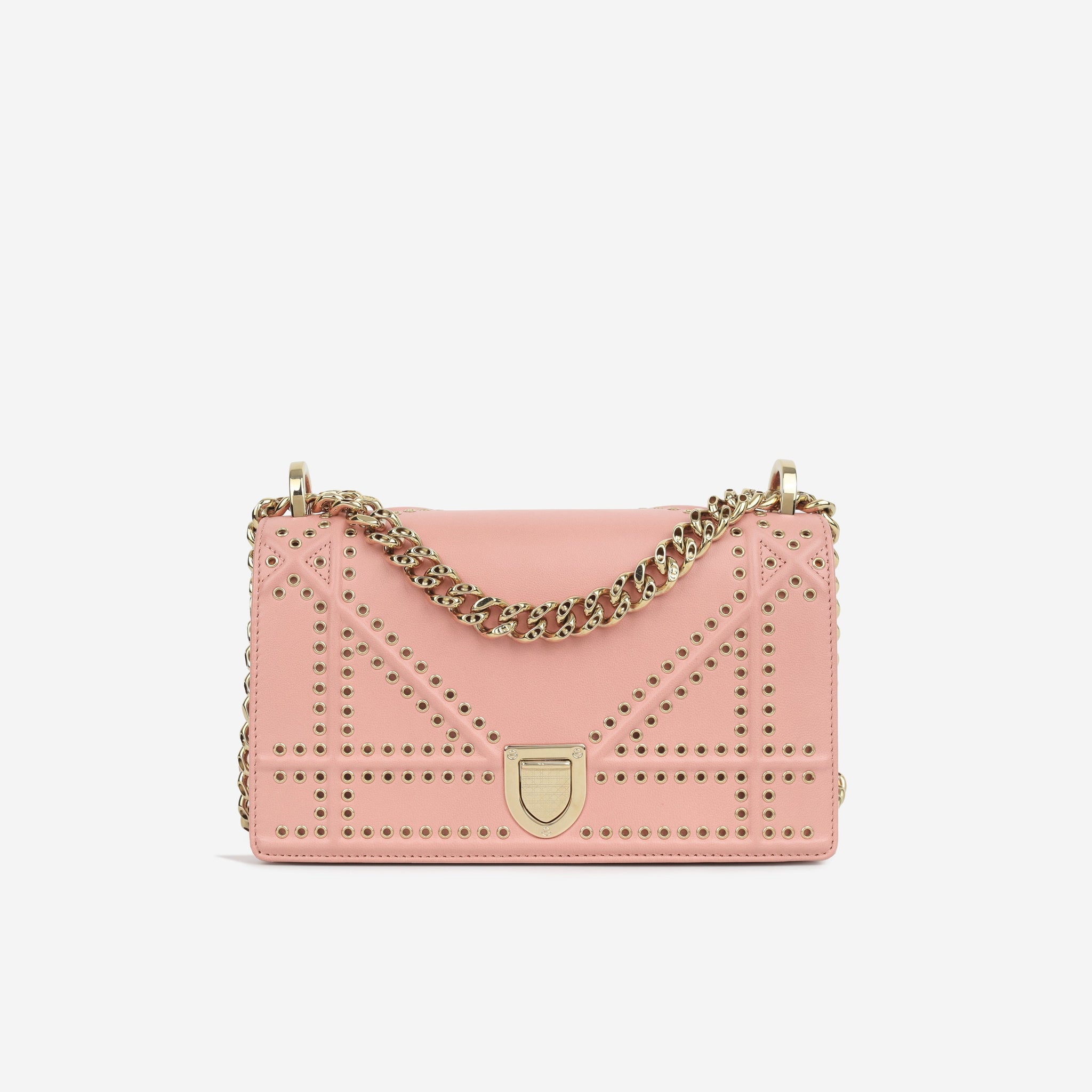 Christian Dior Small Diorama Studded Rose