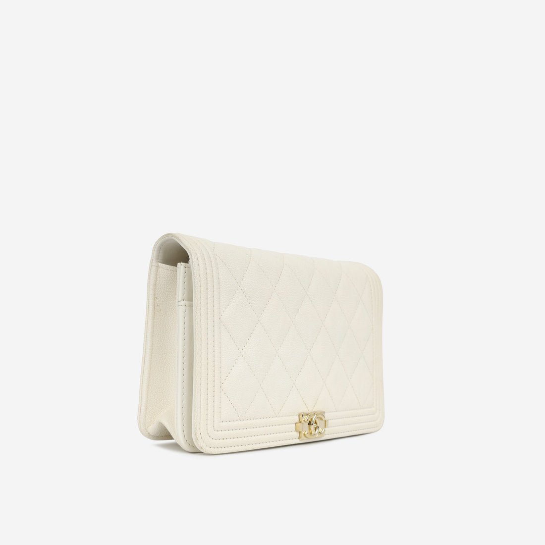 Chanel Boy WOC Ivory