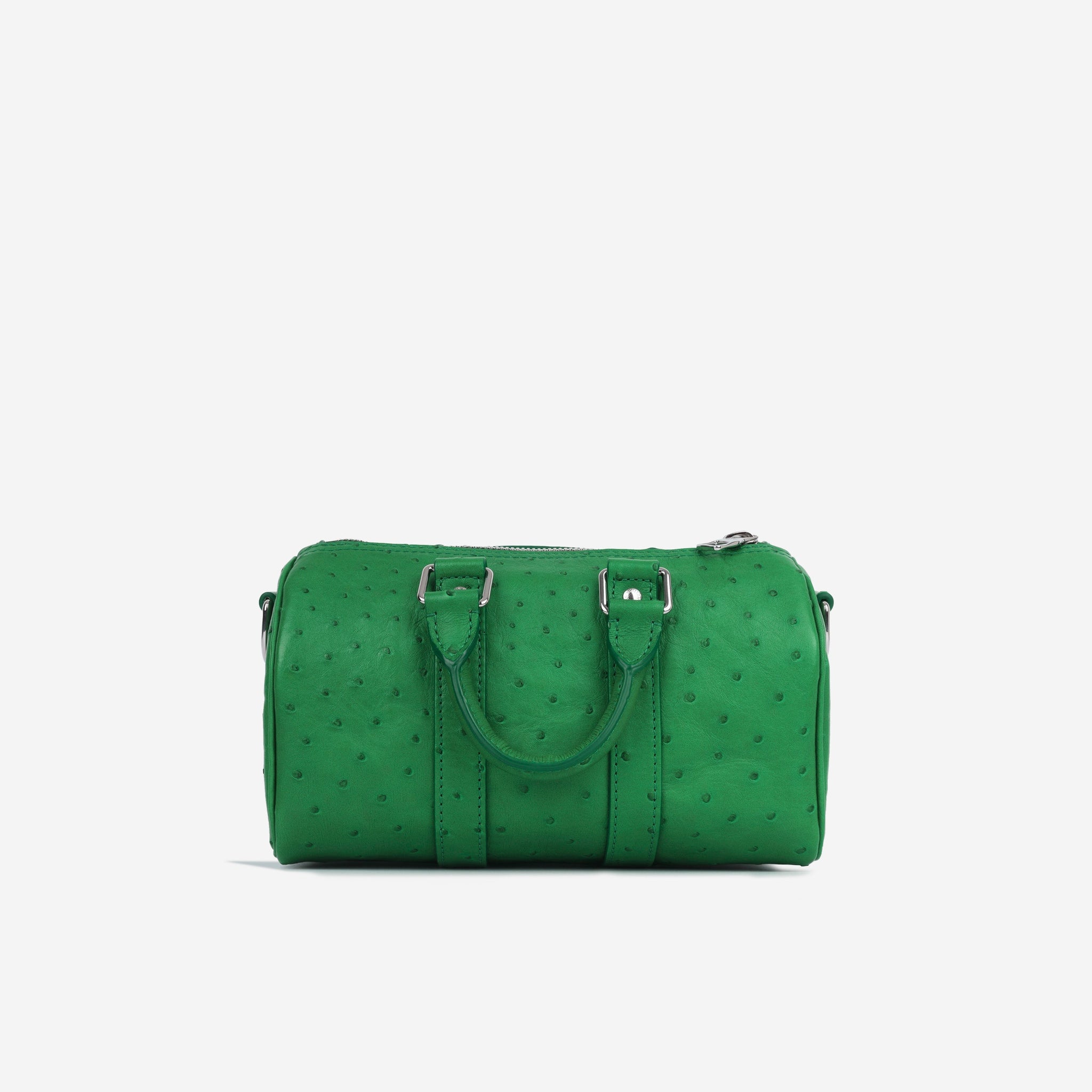 Louis Vuitton Keepall 25 Vert Ostrich