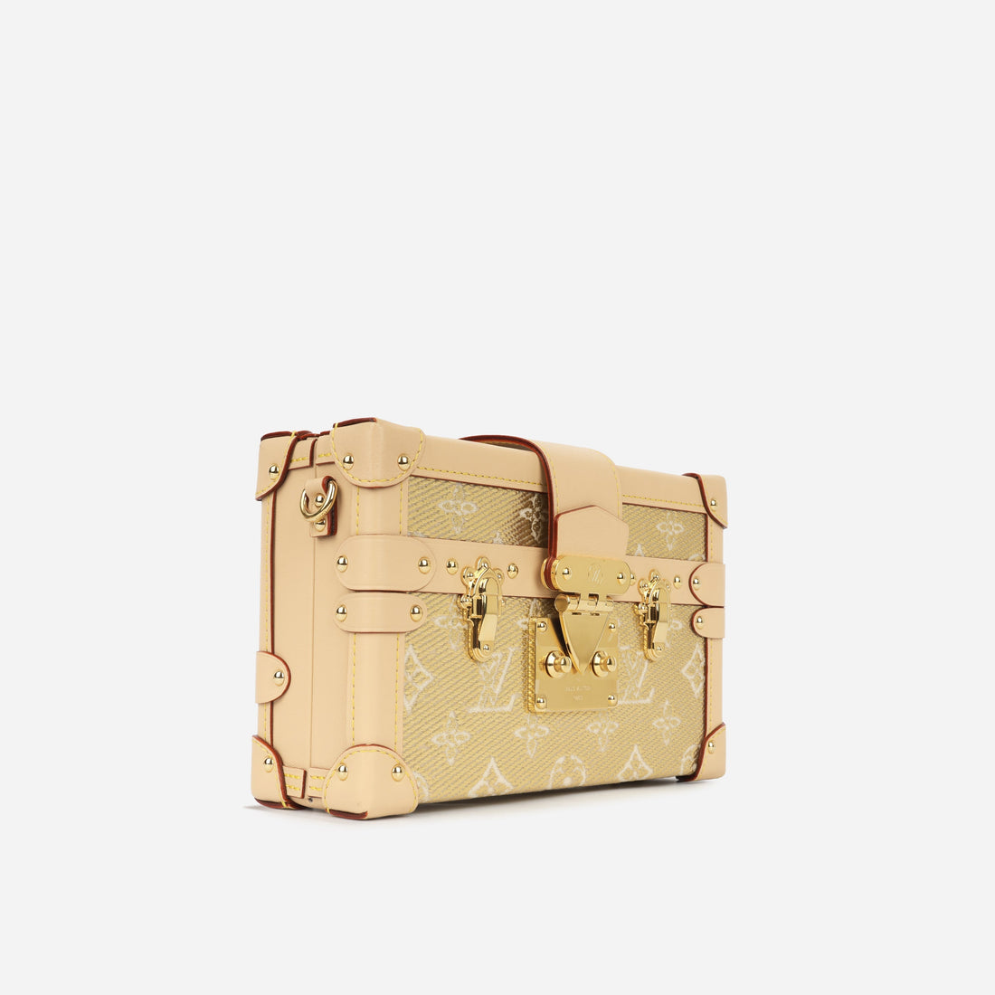 Louis Vuitton Petite Malle Gold/Beige