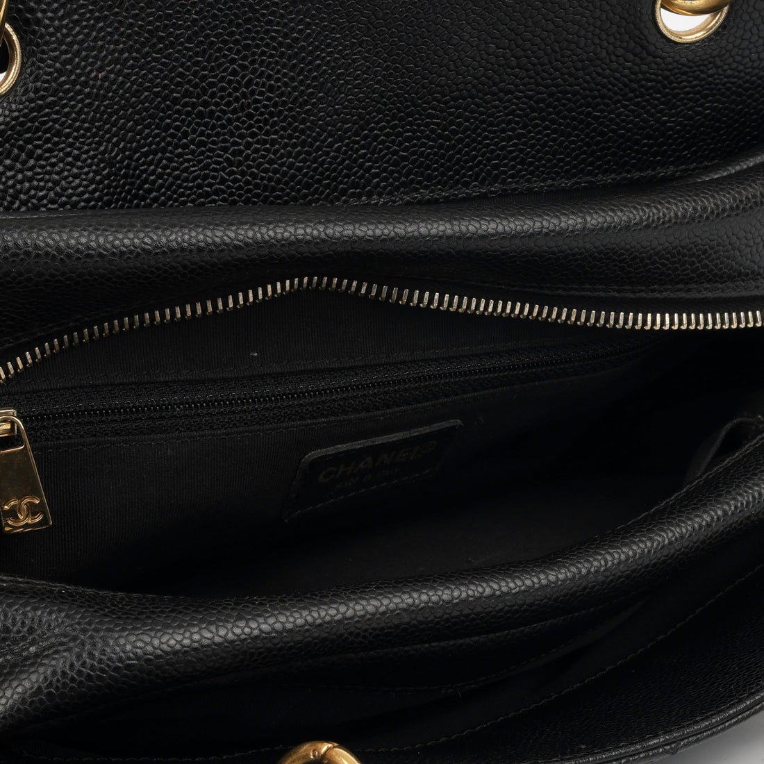 Chanel Petite Timeless Tote Black