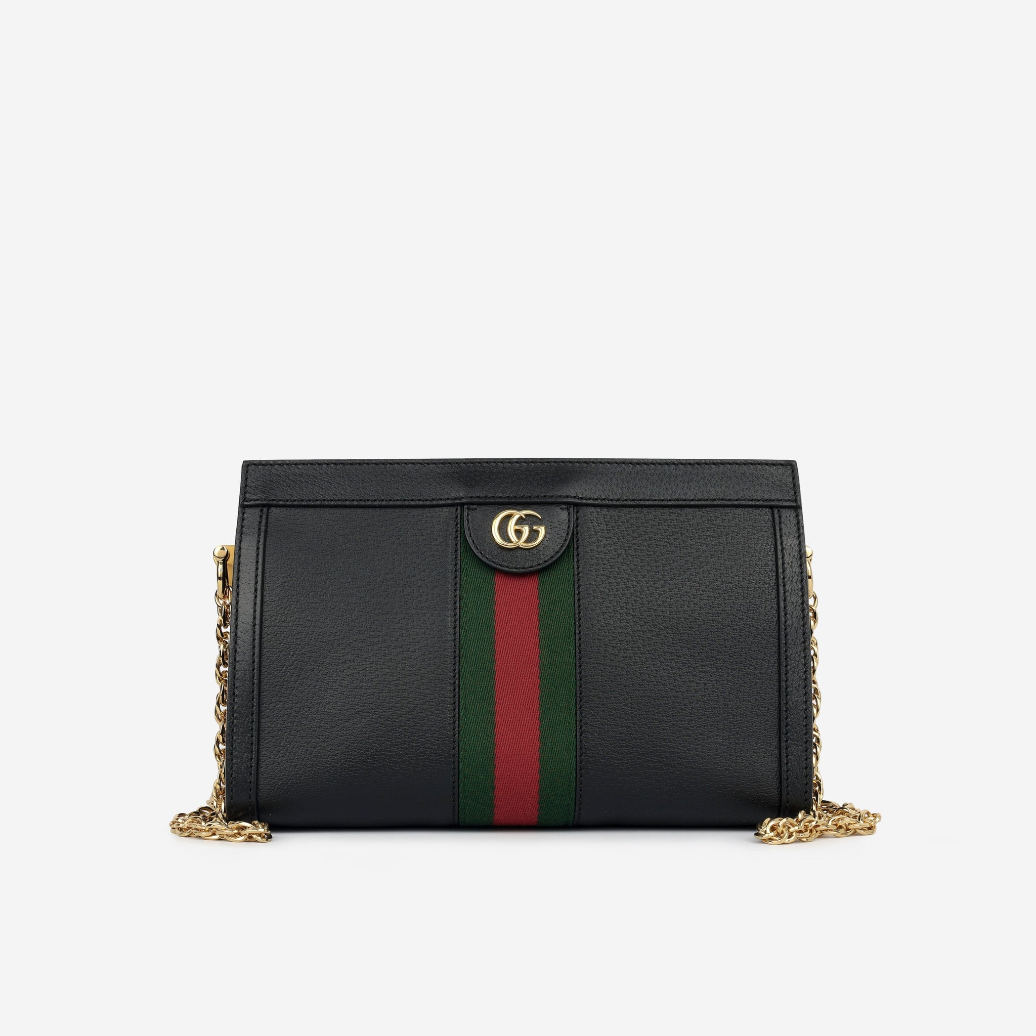 Gucci Ophidia Clasp Clutch on Chain