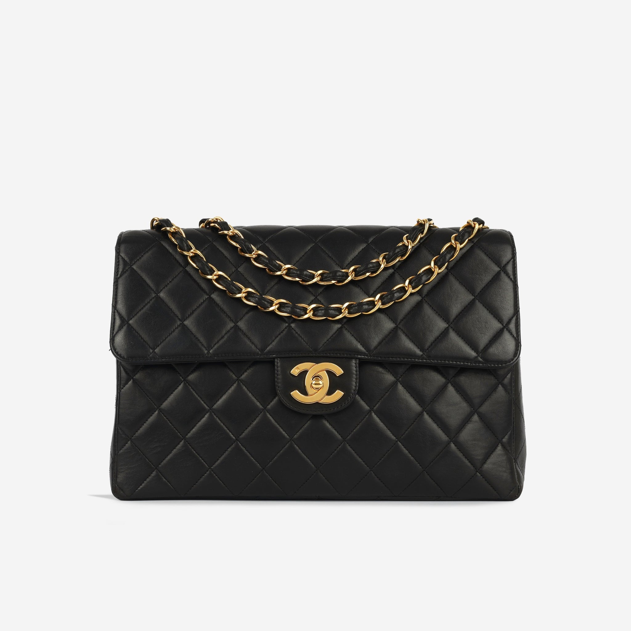 Chanel Vintage Classic Flap Bag Jumbo