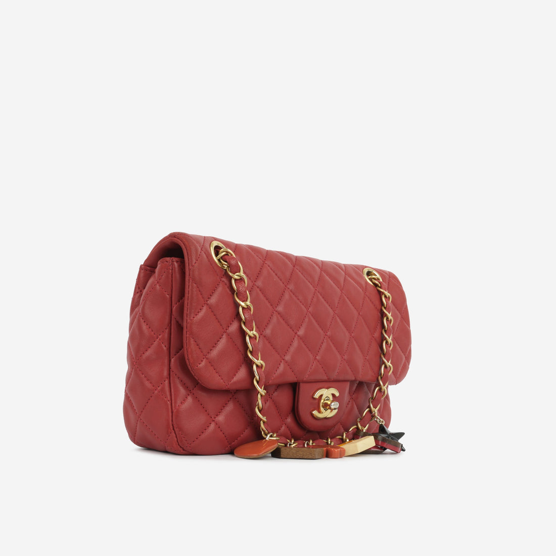 Chanel Valentine Charm Chain Flap