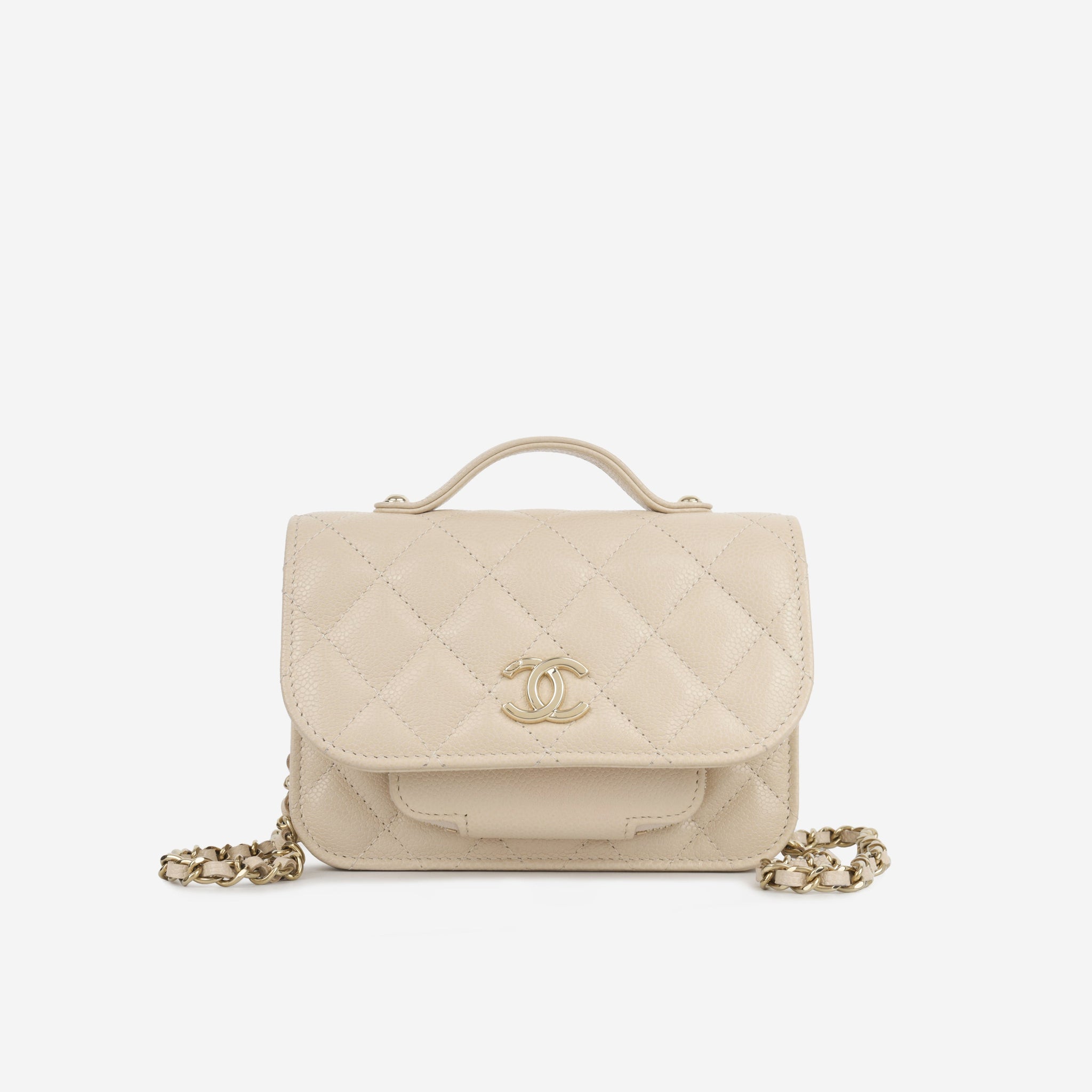Chanel Mini Business Affinity Clutch on Chain