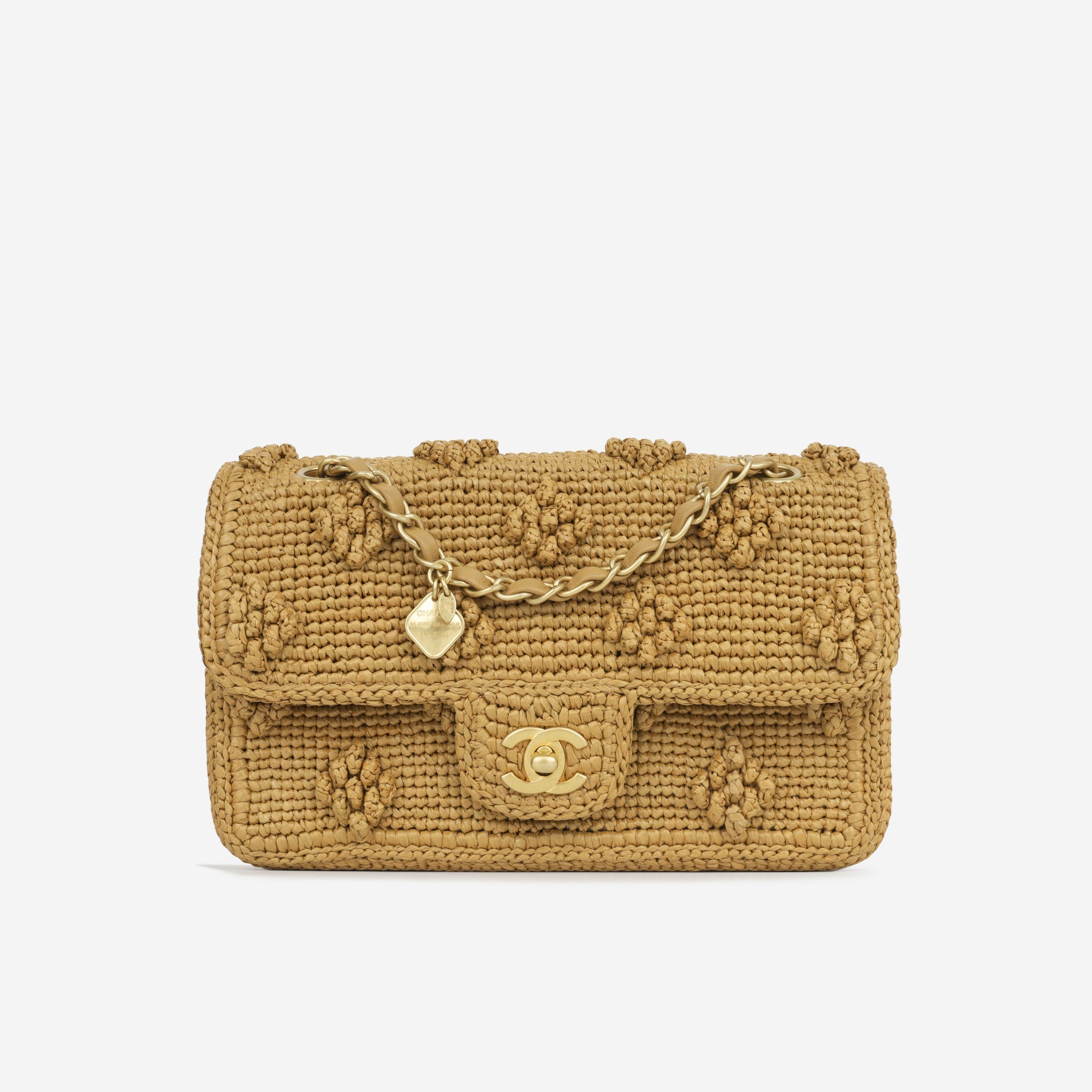 Chanel Seasonal Raffia Flap