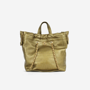 Chanel Large Drawstring Hobo