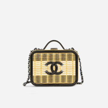 Chanel Filigree CC Vanity Case Medium