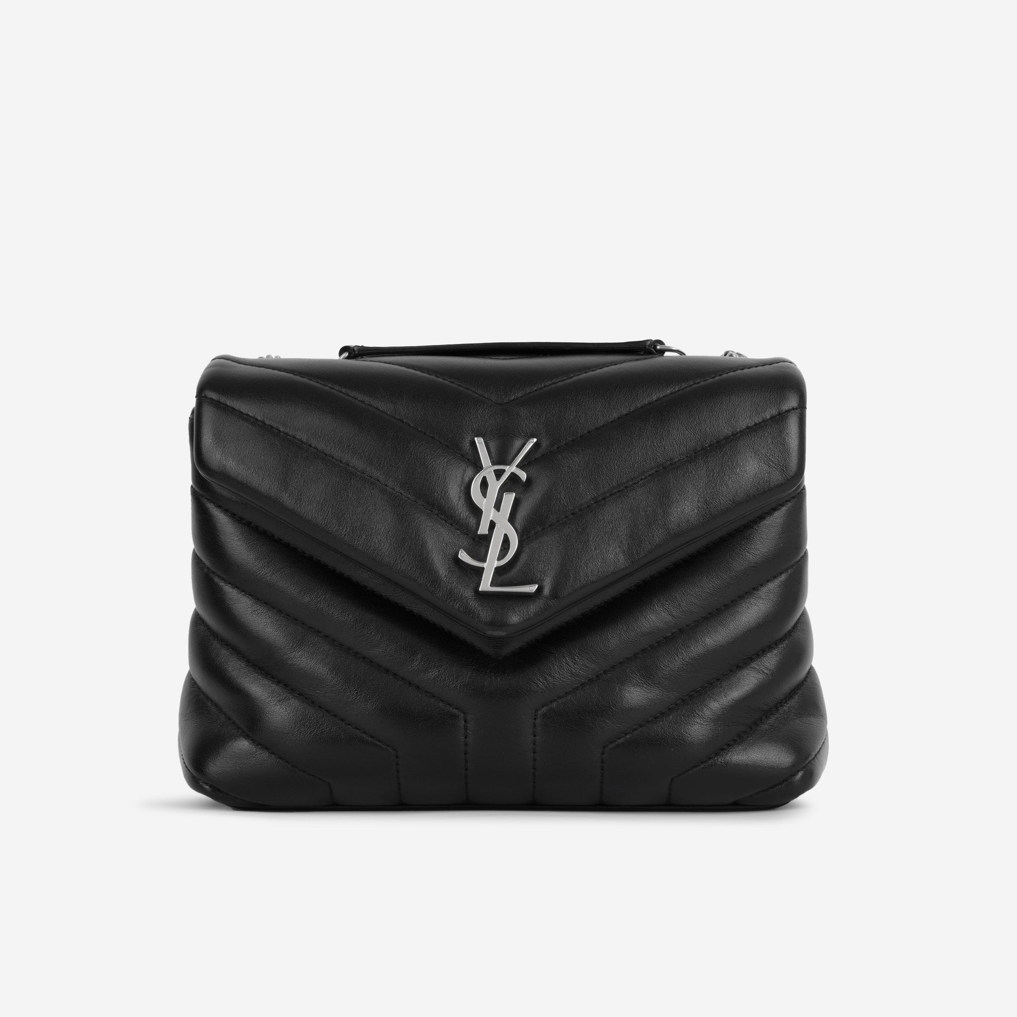 Yves Saint Laurent Small Lou Lou - Black
