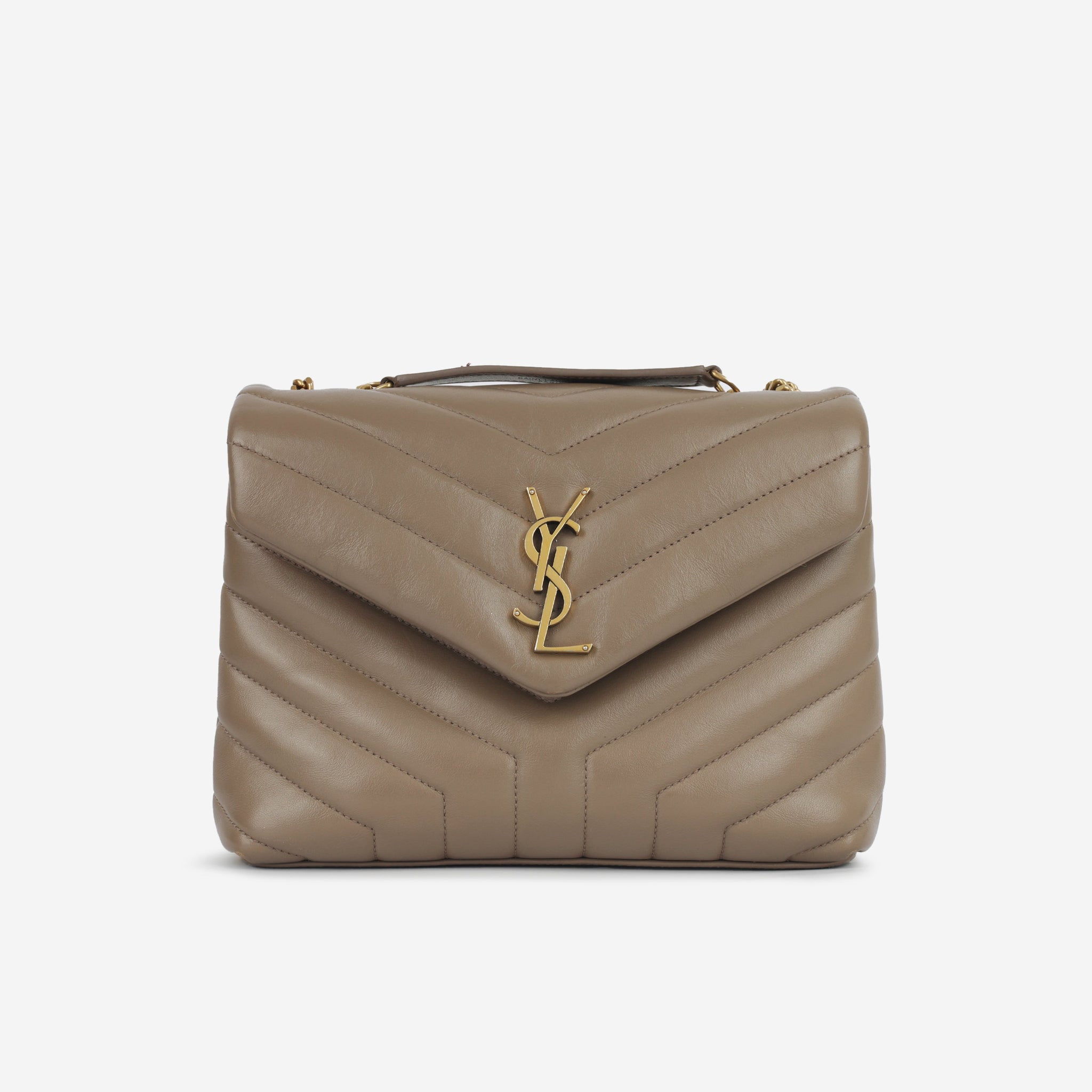 Yves Saint Laurent Small Lou Lou - Beige