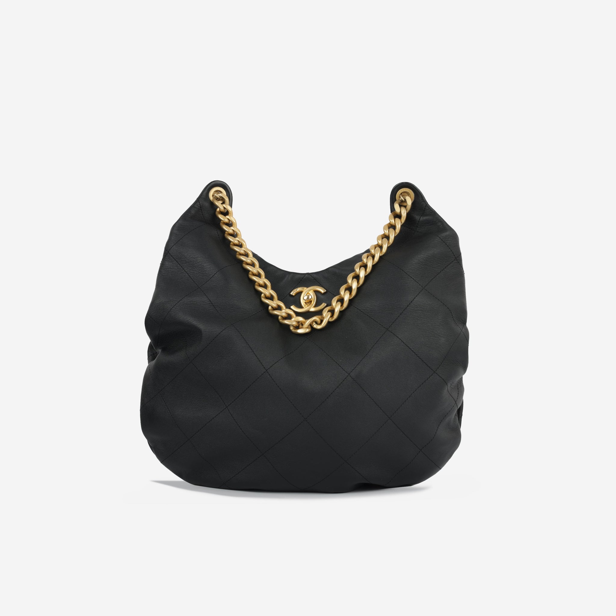 Chanel Curved Hobo Tote