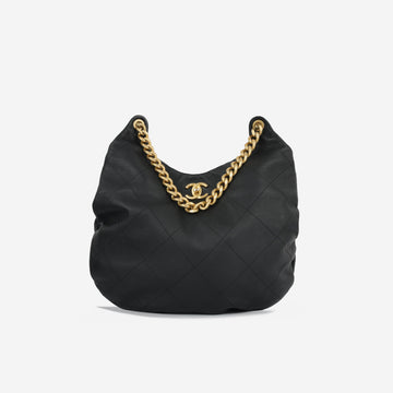 Chanel Curved Hobo Tote