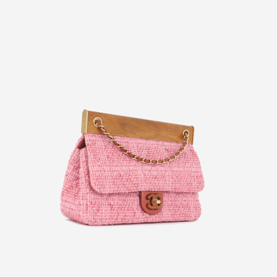Chanel Small Knock On Wood Flap