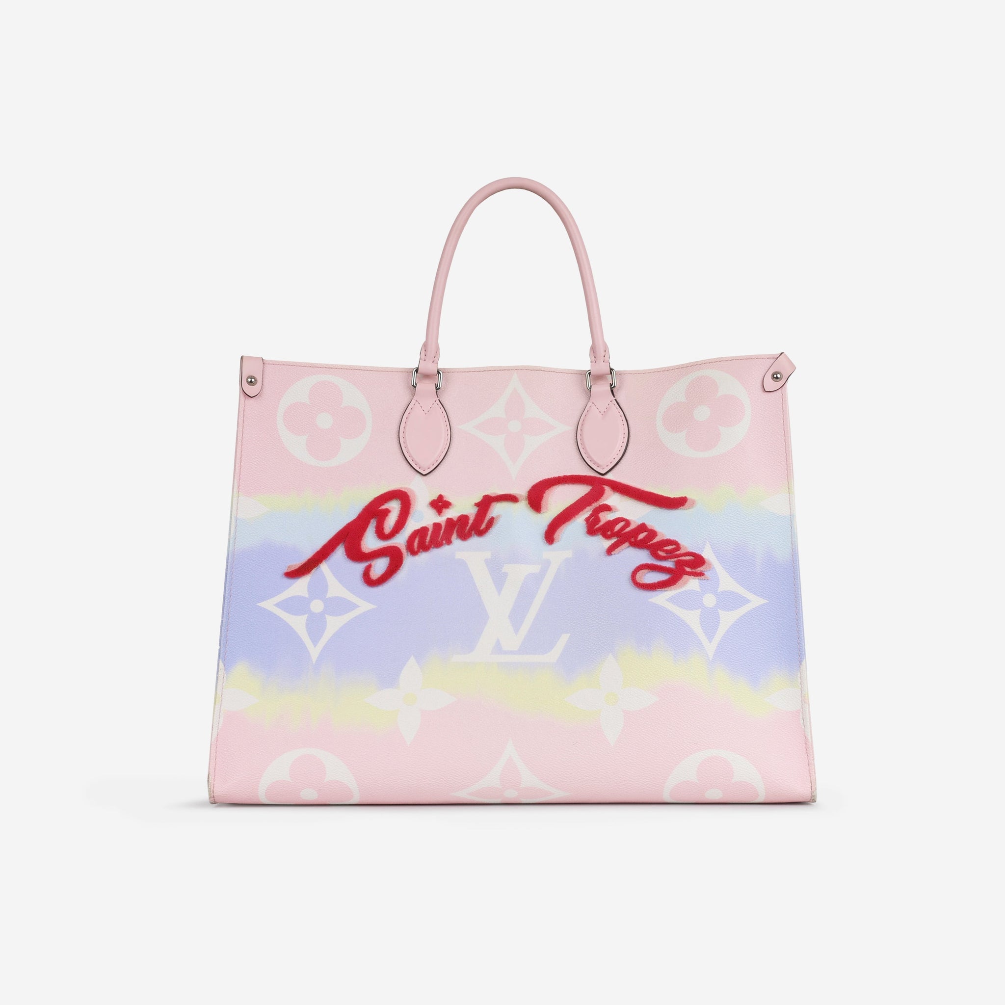 Louis Vuitton Onthego GM Tote Pastel Escale