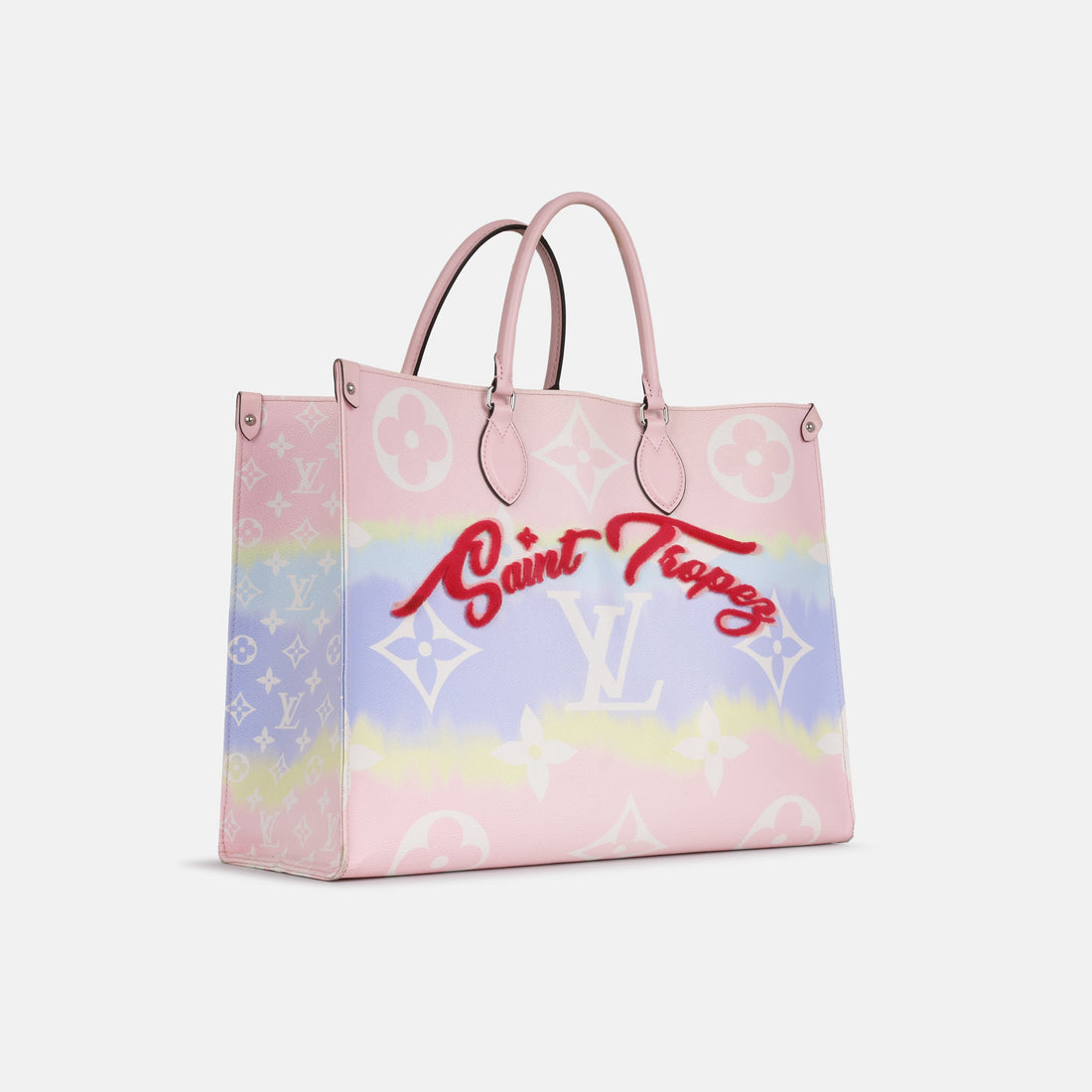 Louis Vuitton Onthego GM Tote Pastel Escale