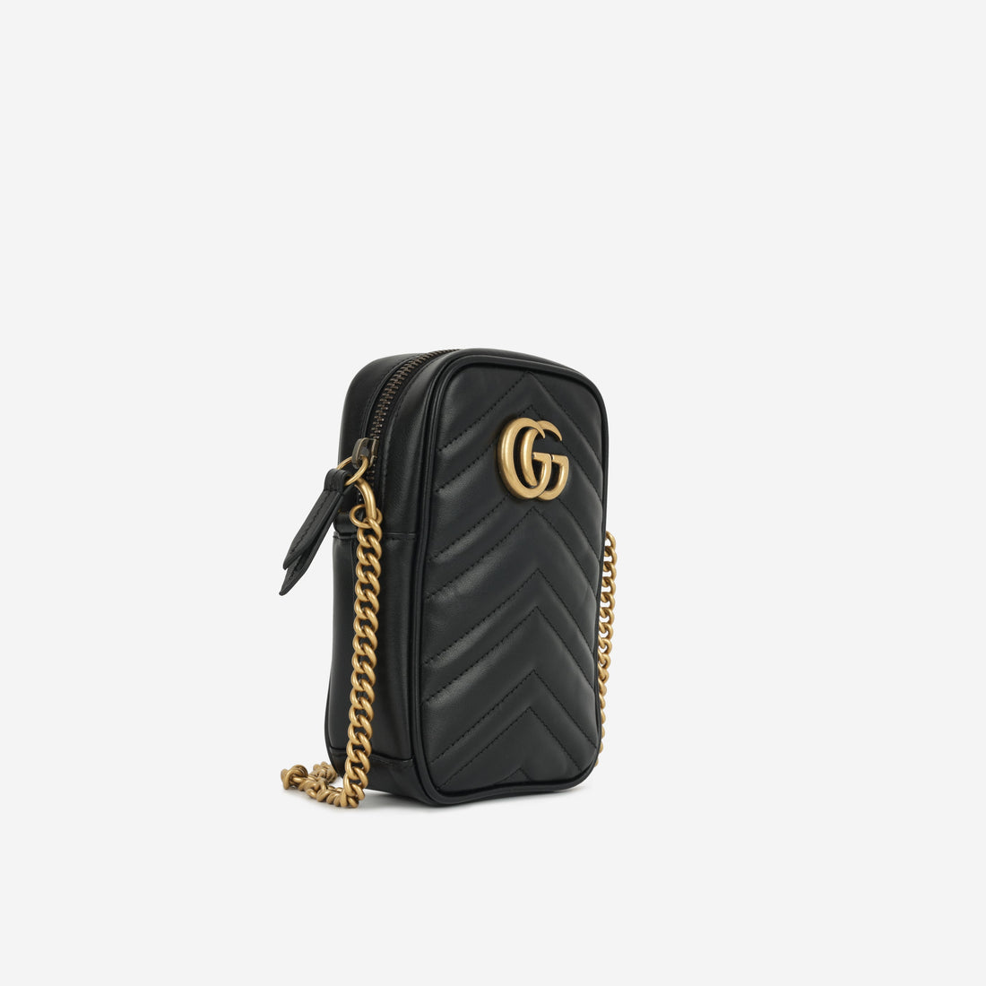 Gucci Vertical Marmont Crossbody Bag