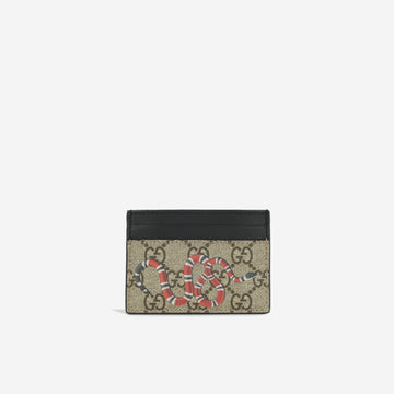Gucci GG Kingsnake Card Holder