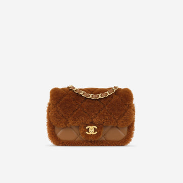 Chanel 24K Teddy Flap Small