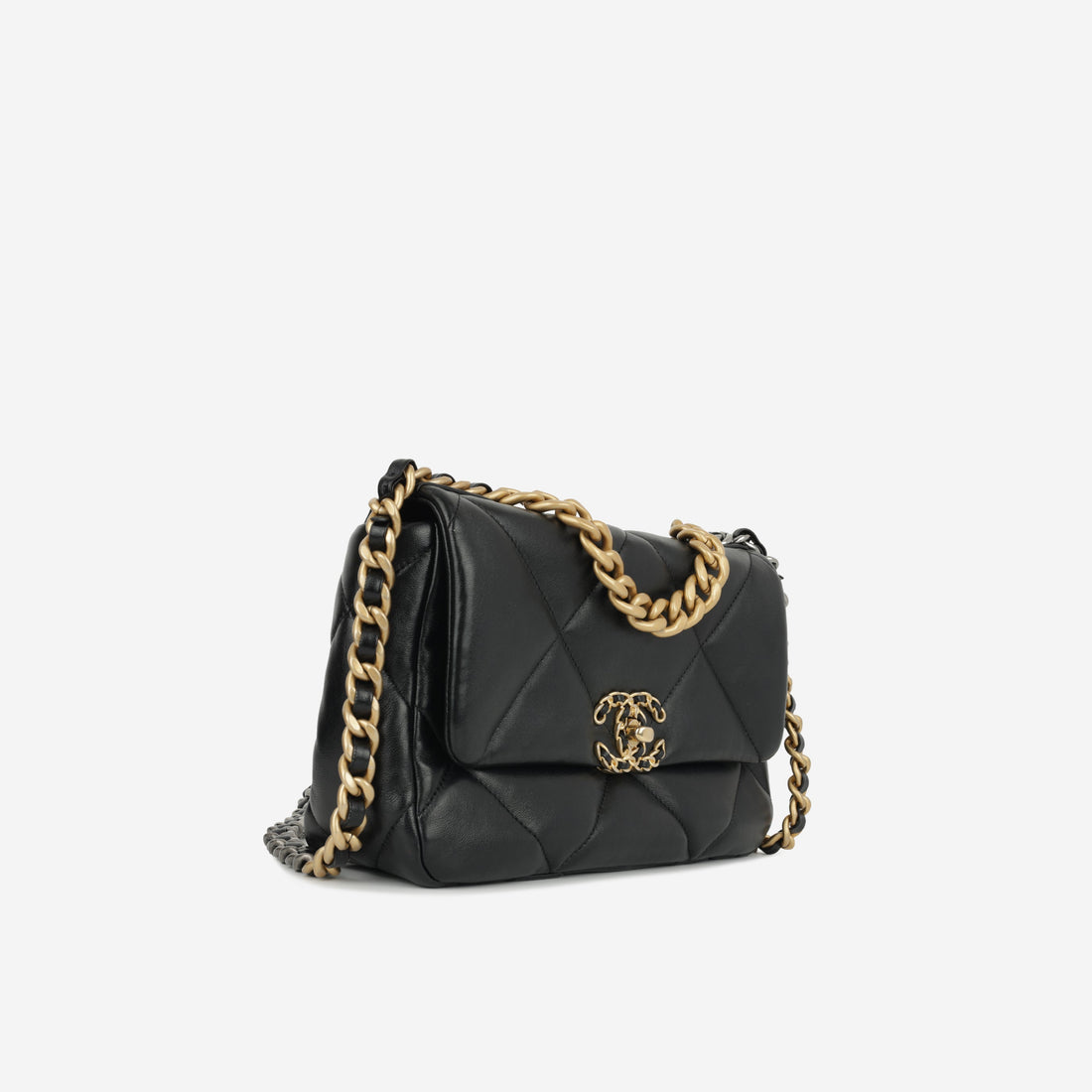 Chanel Small 19 Flap Bag Black