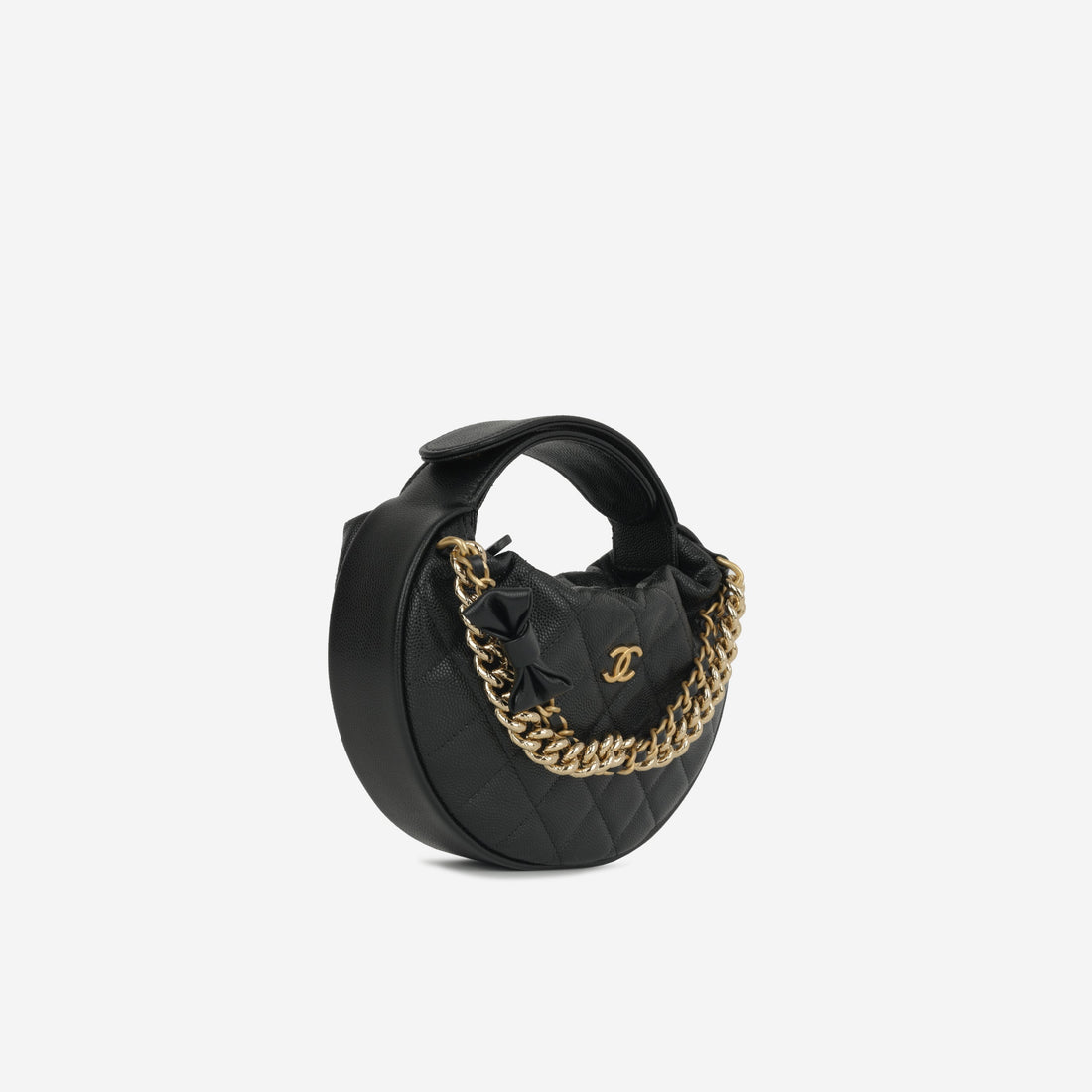 Chanel Mini Bow Hobo Pouch