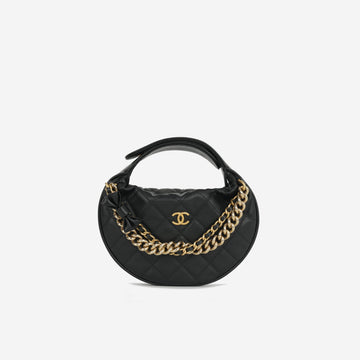 Chanel Mini Bow Hobo Pouch