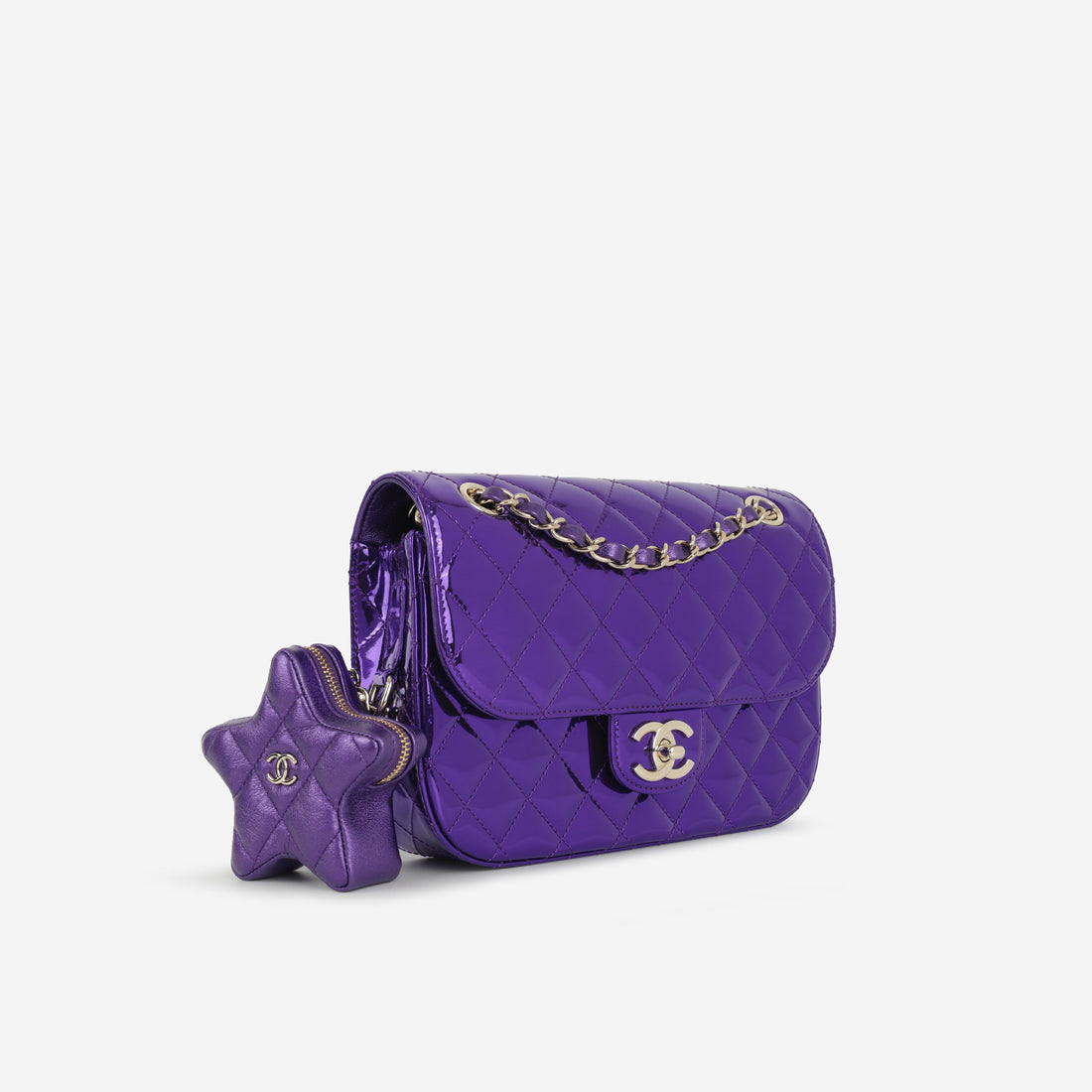 Chanel Small Seasonal Flap W/Star Pouch