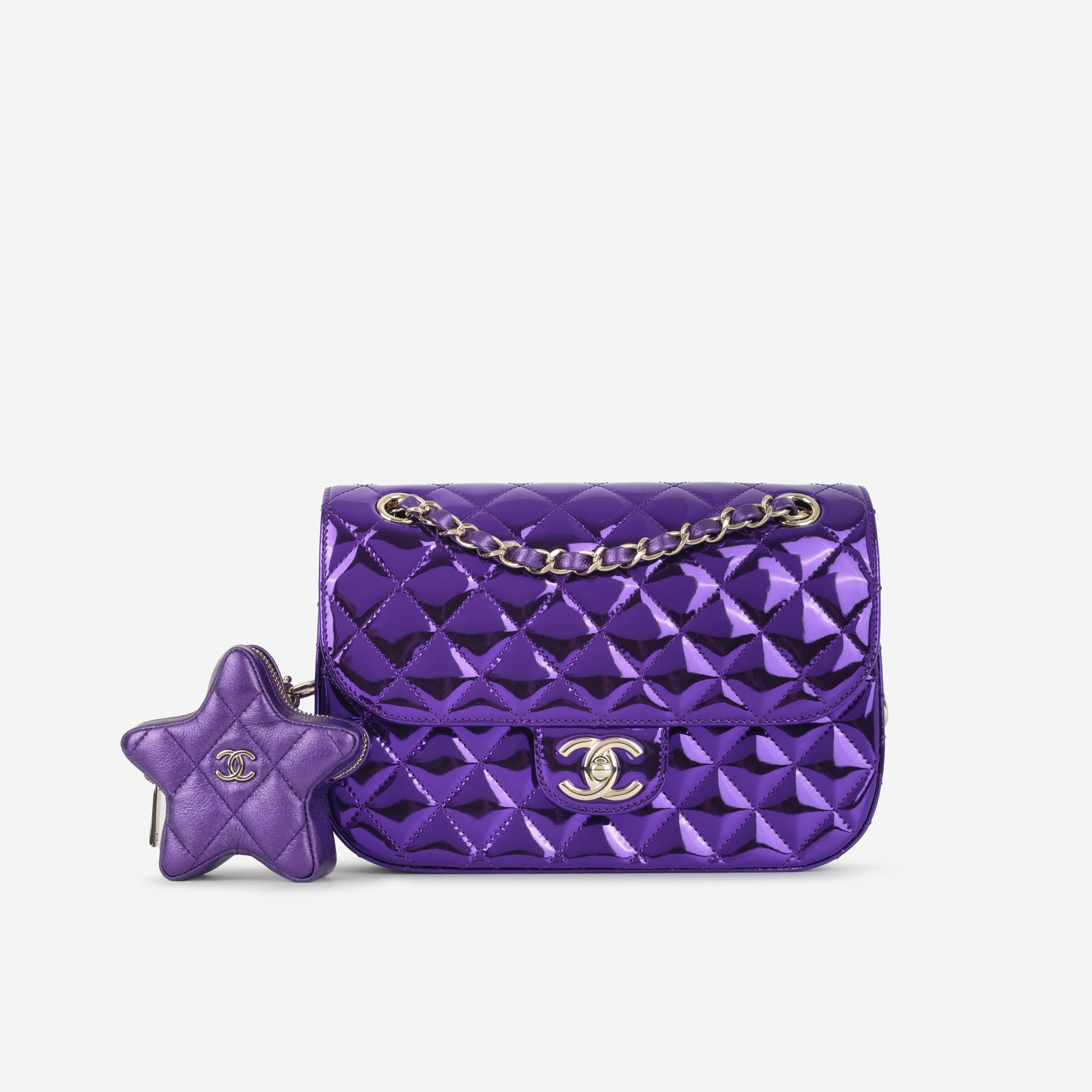 Chanel Small Seasonal Flap W/Star Pouch