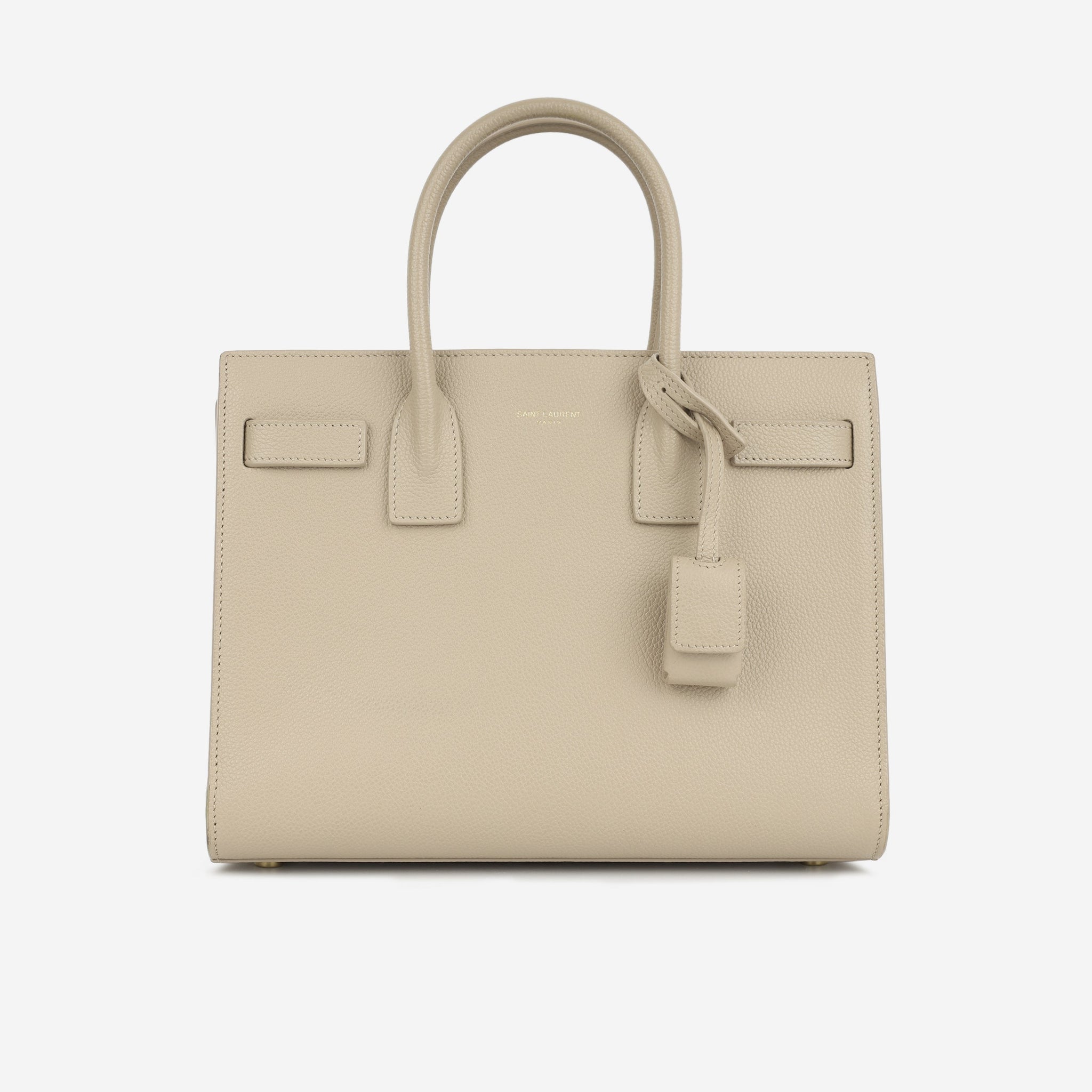 Yves Saint Laurent Saint Laurent Baby Sac de Jour - Beige Grained | Gold Hardware