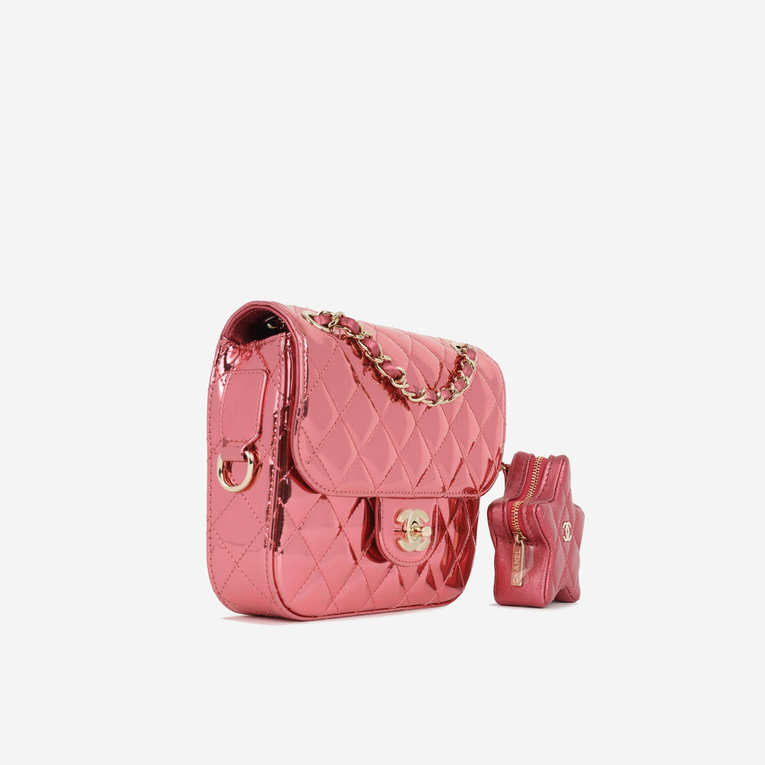 Chanel Mini Flap Bag & Star Coin Purse